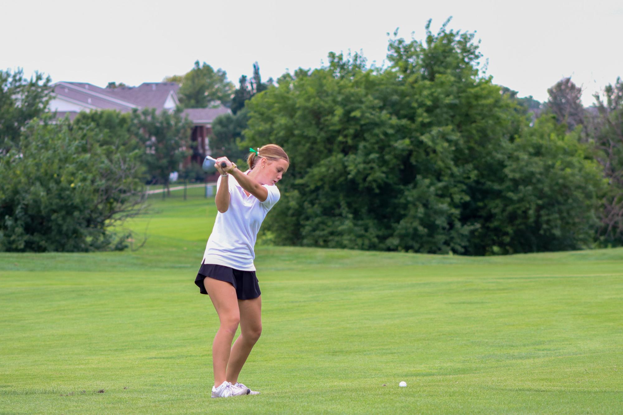 Girls varsity golf tournament (Photos by Delainey Stephenson)