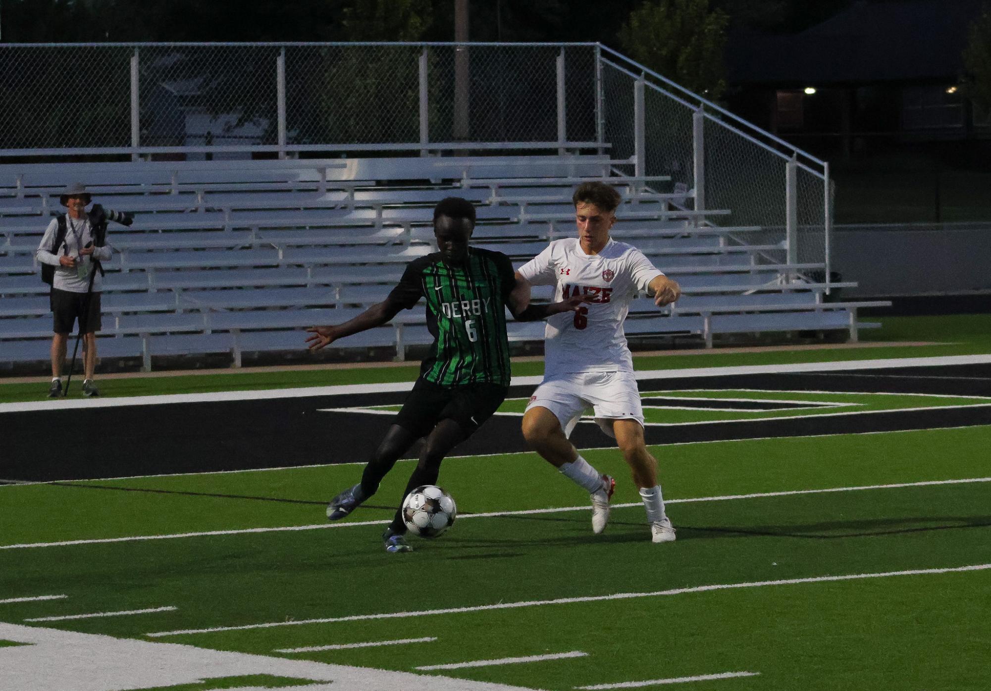 Soccer vs. Maize (Photos by Bree Stuhlsatz)