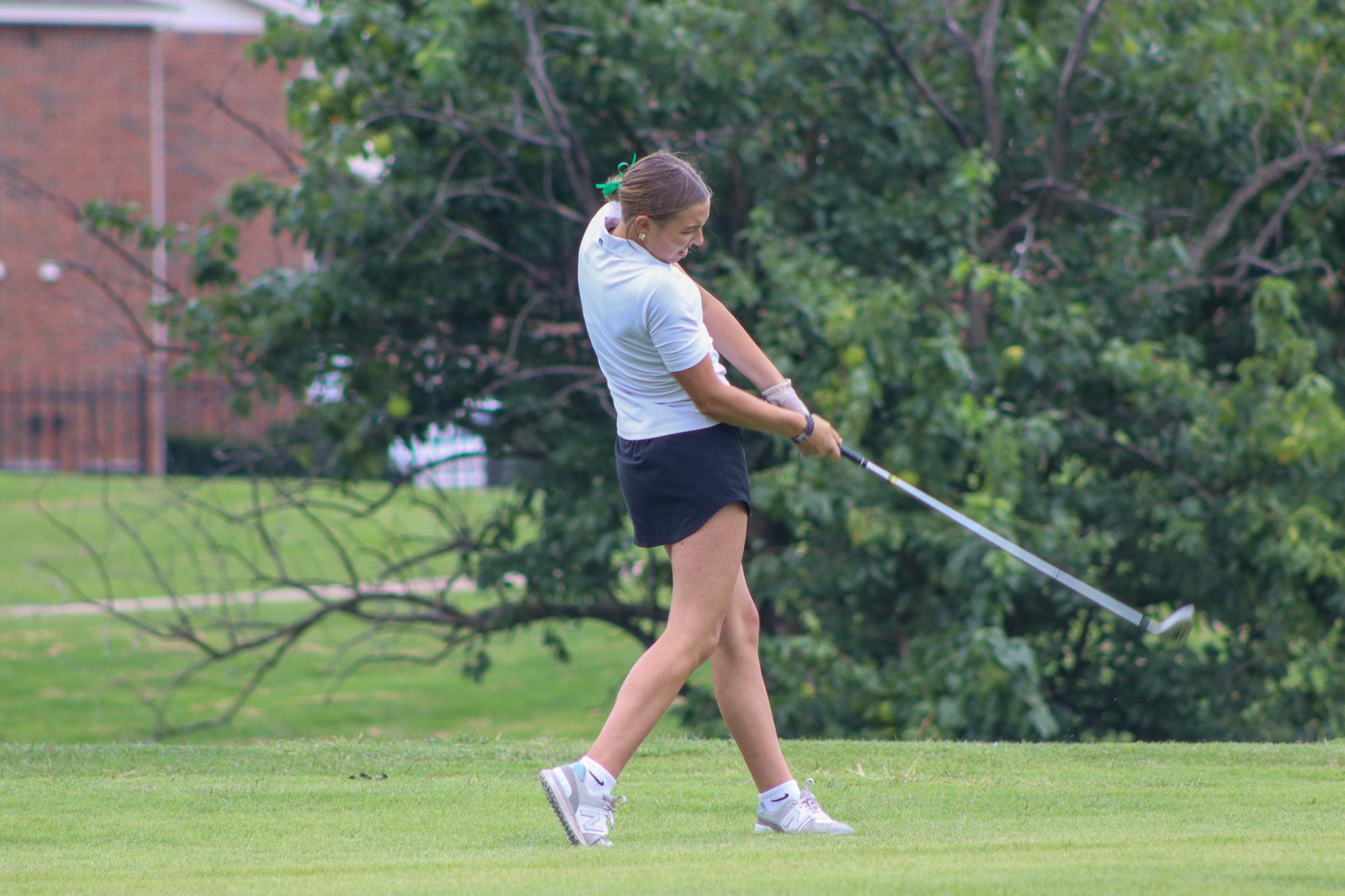 Girls varsity golf tournament (Photos by Delainey Stephenson)