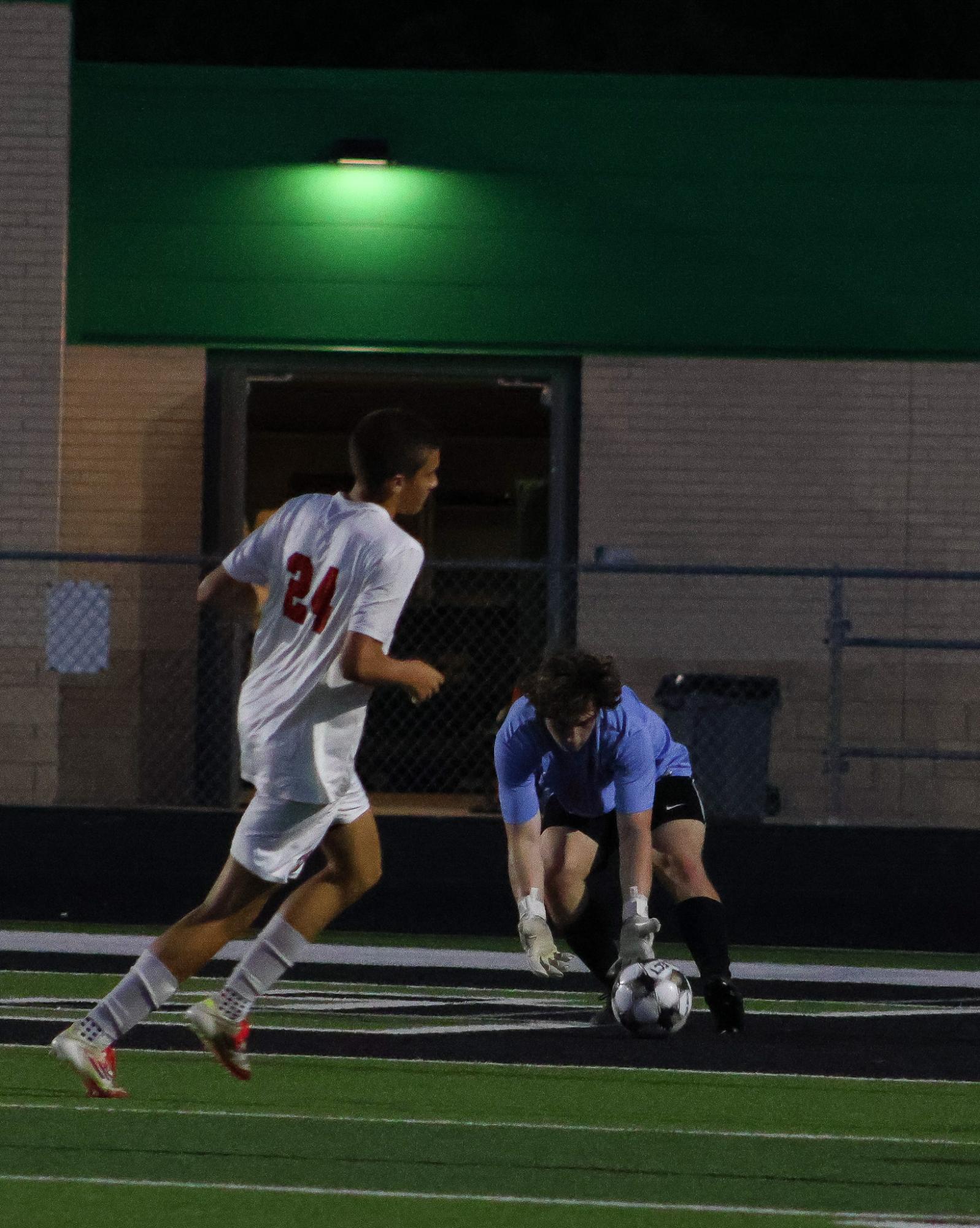 Soccer vs. Maize (Photos by Bree Stuhlsatz)