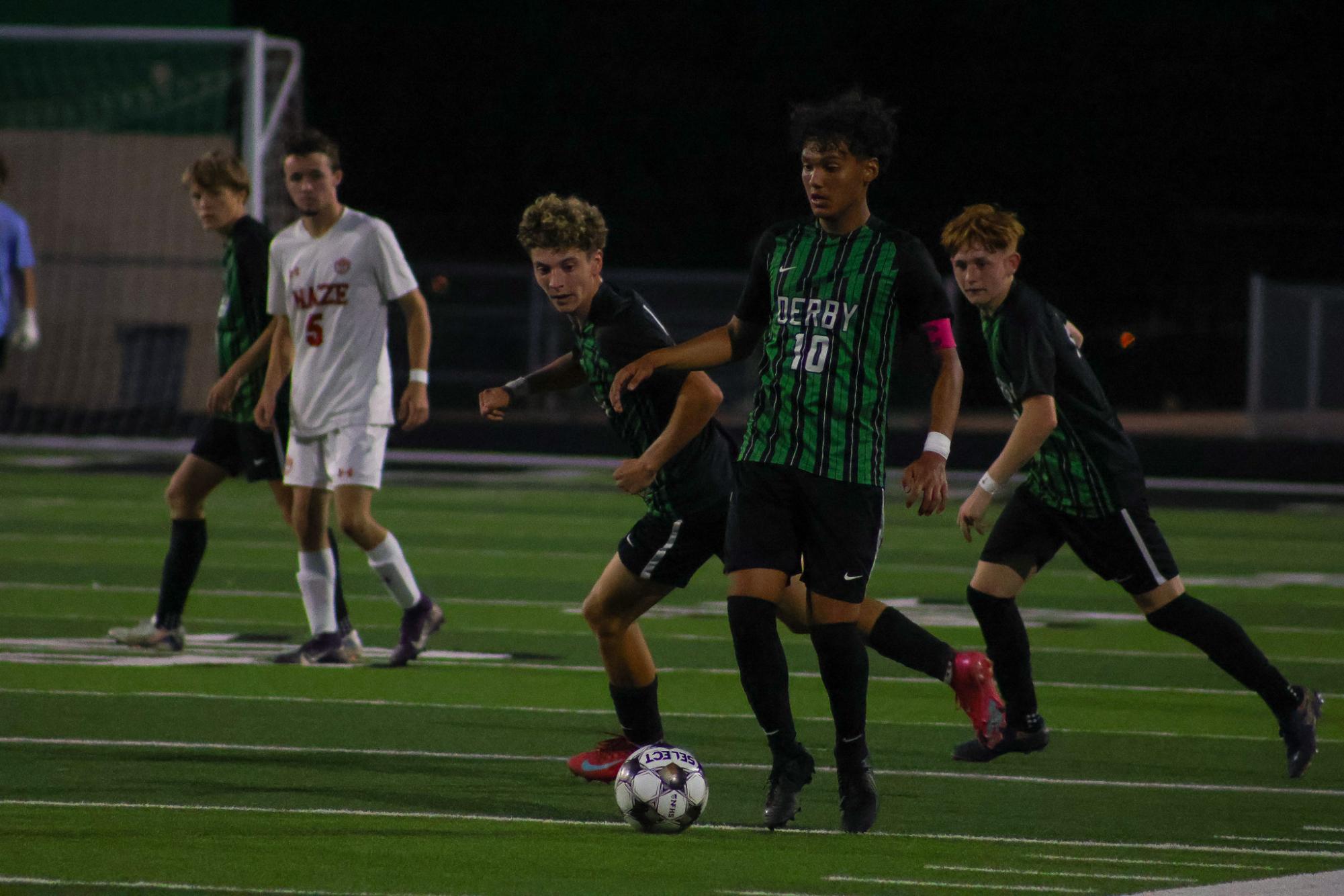 Soccer vs. Maize (Photos by Bree Stuhlsatz)