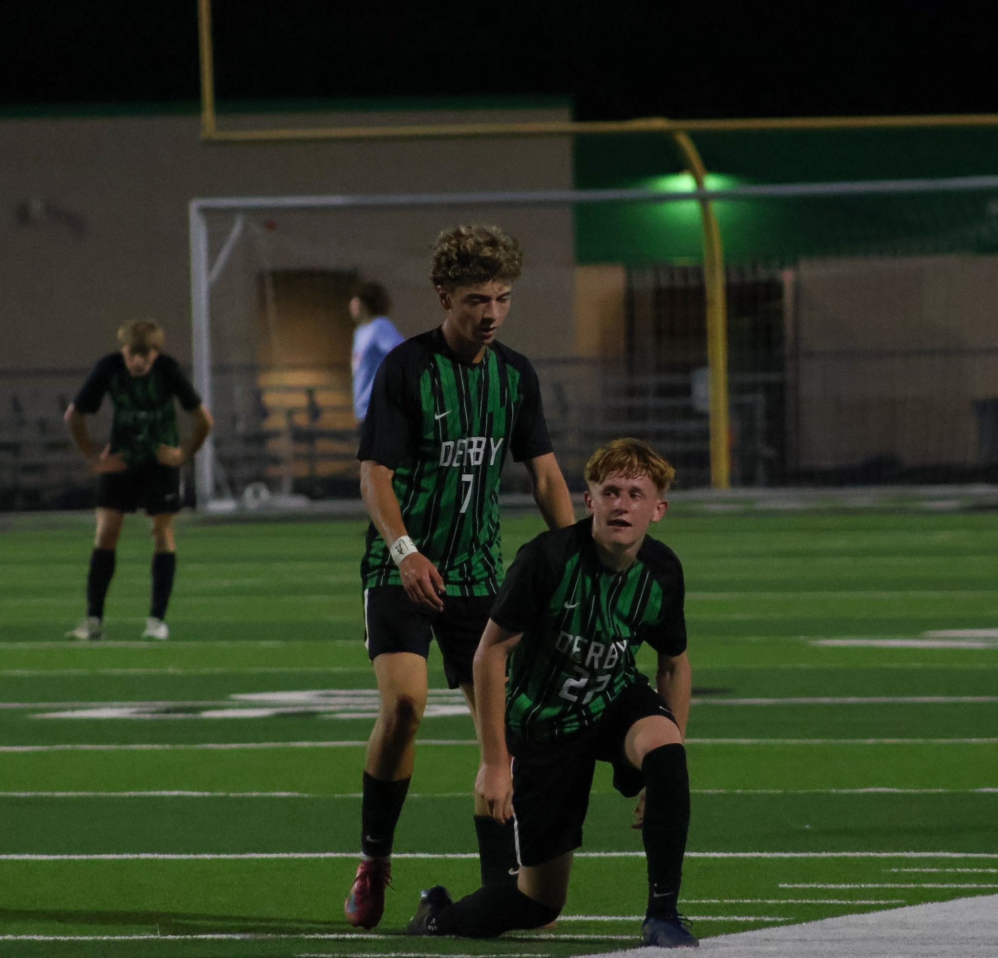 Soccer vs. Maize (Photos by Bree Stuhlsatz)