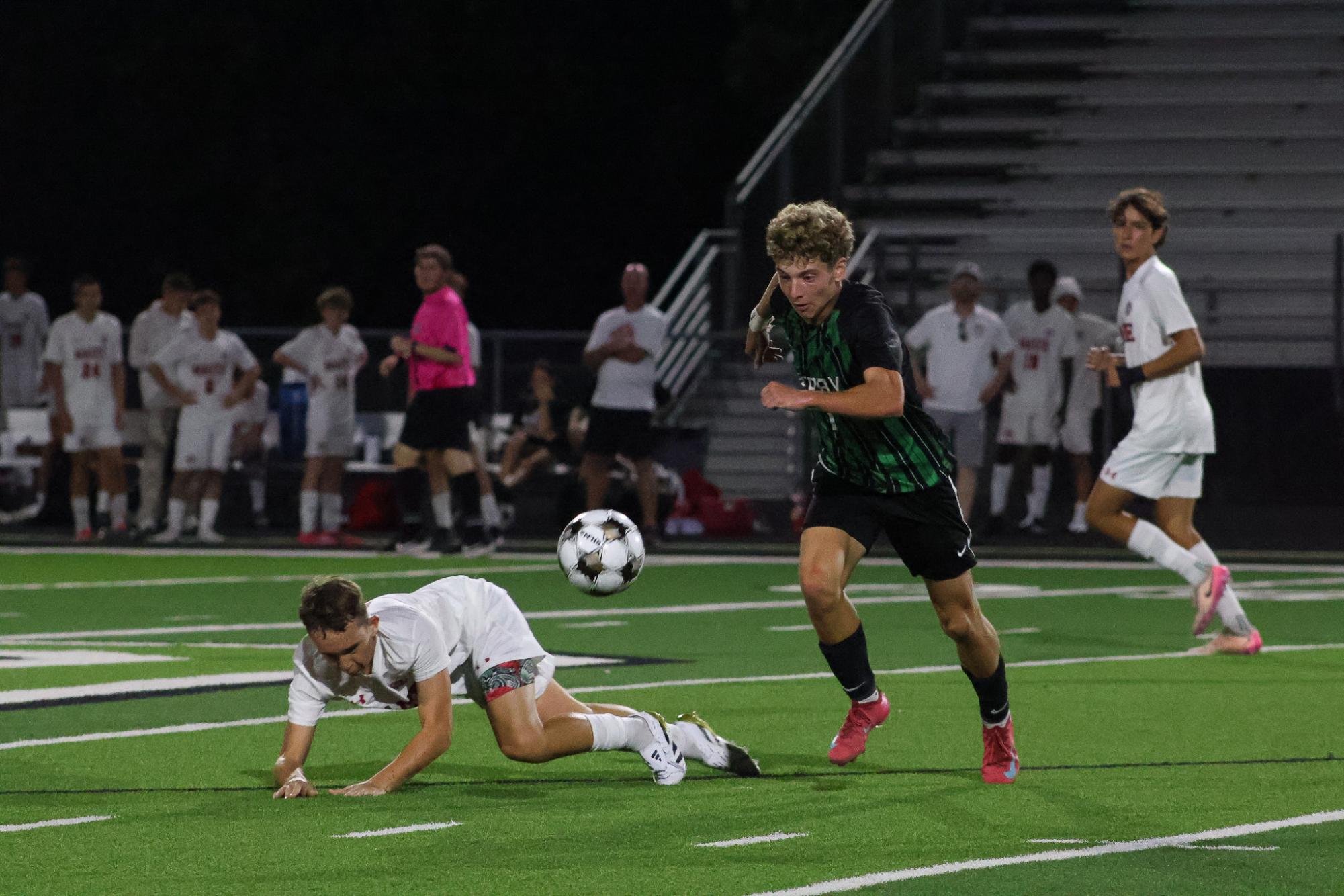 Soccer vs. Maize (Photos by Bree Stuhlsatz)