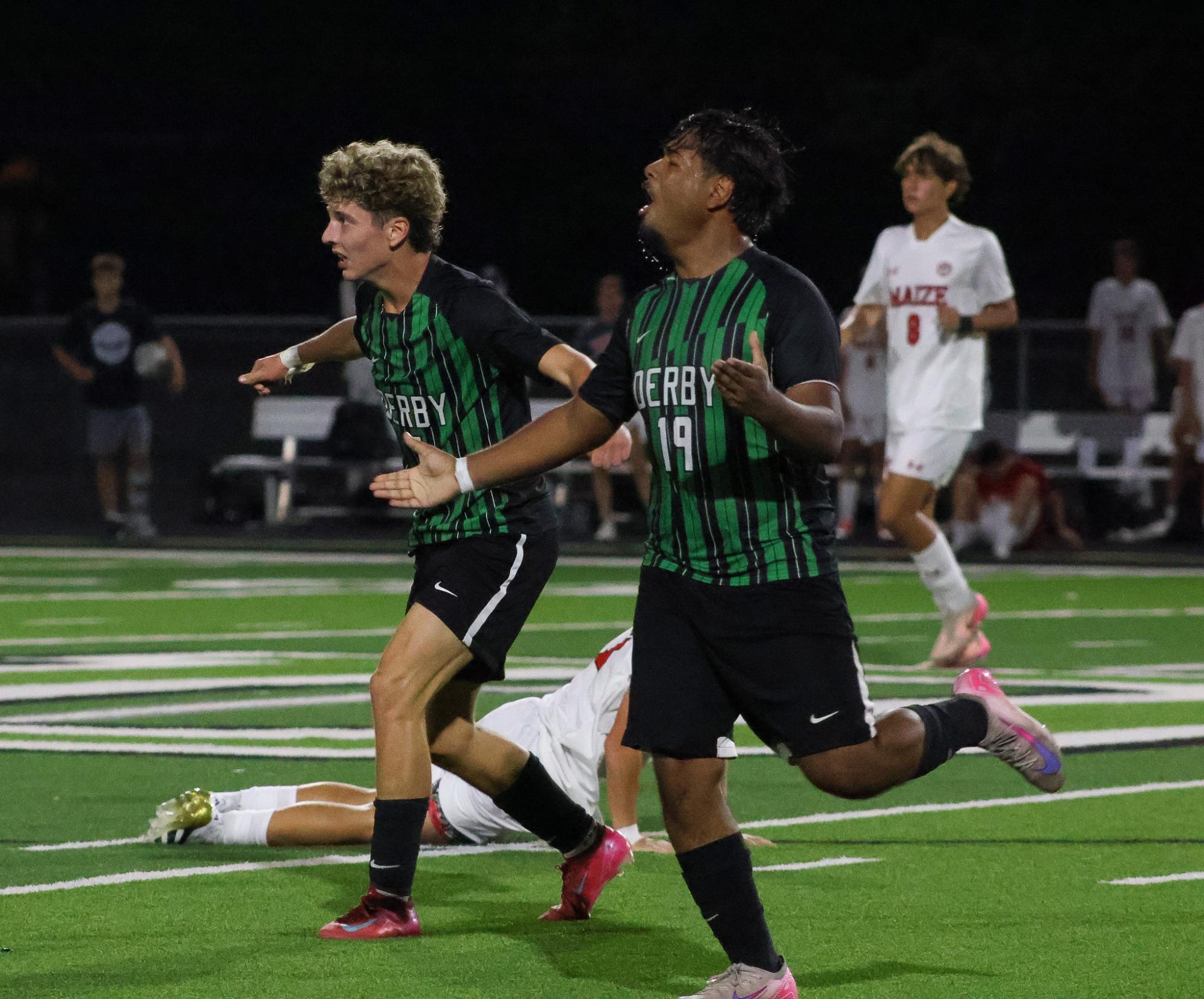 Soccer vs. Maize (Photos by Bree Stuhlsatz)