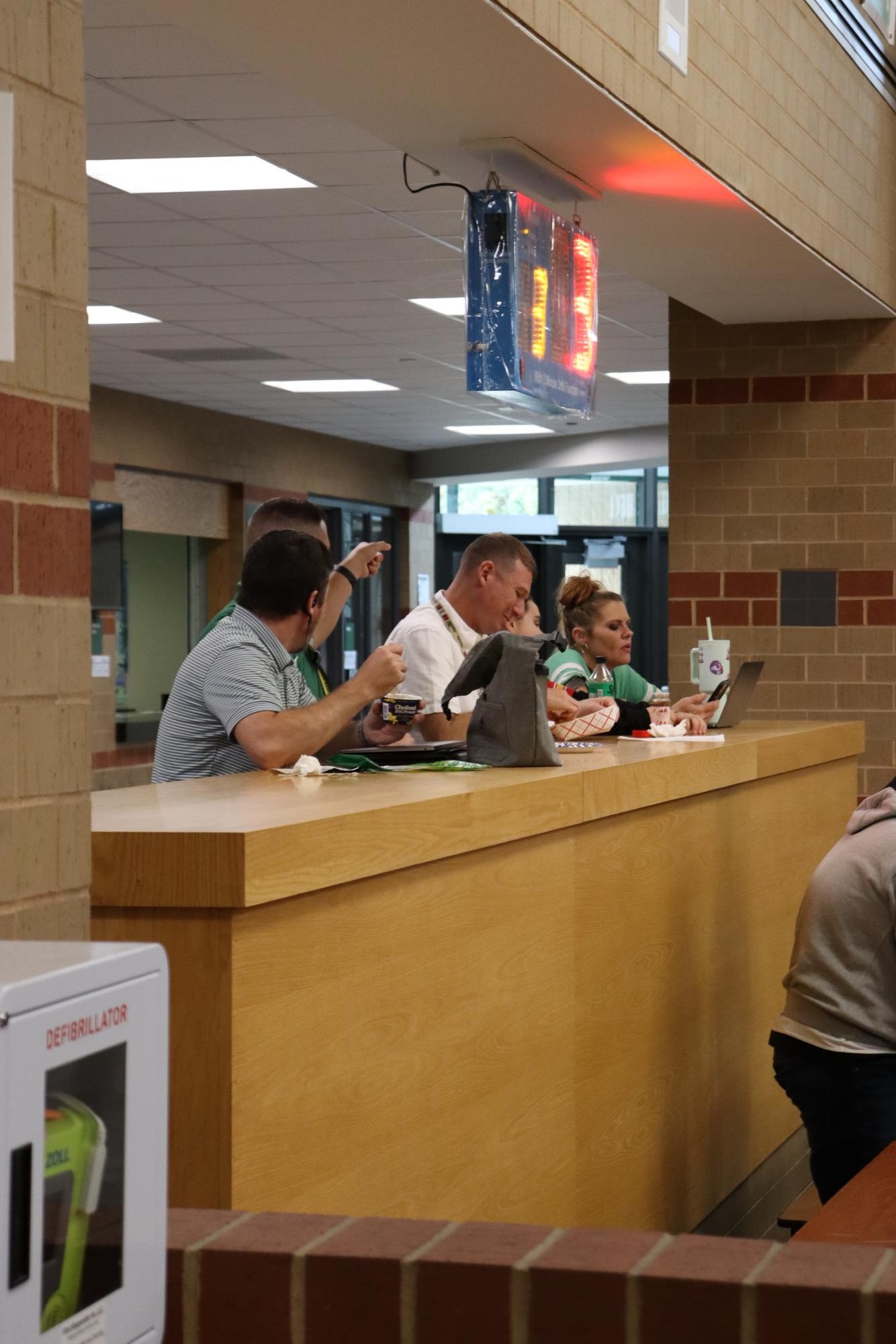 Life at lunch (Photos by Delainey Stephenson)