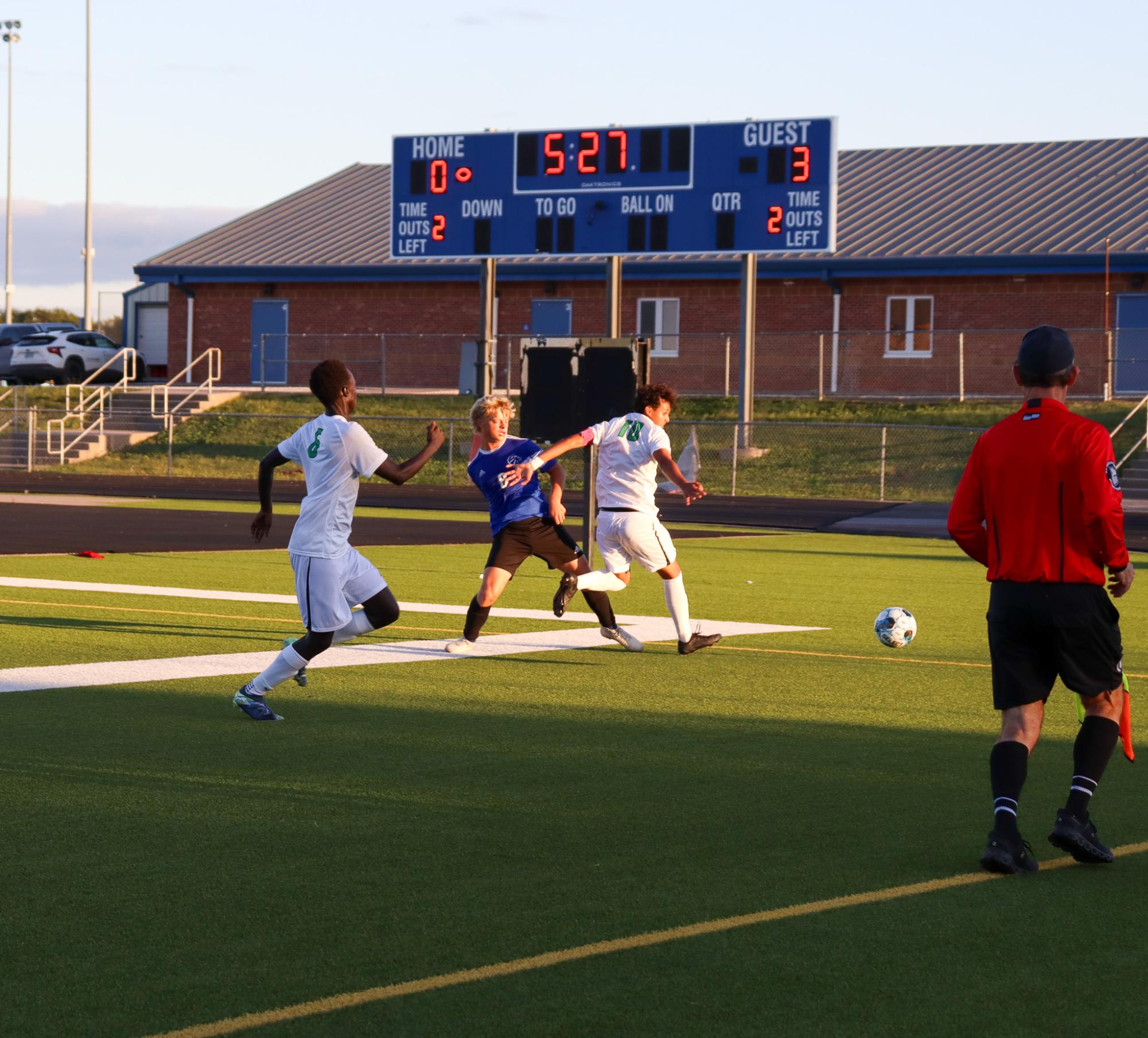 Boys varsity soccer vs. Goddard (Photos by Delainey Stephenson)