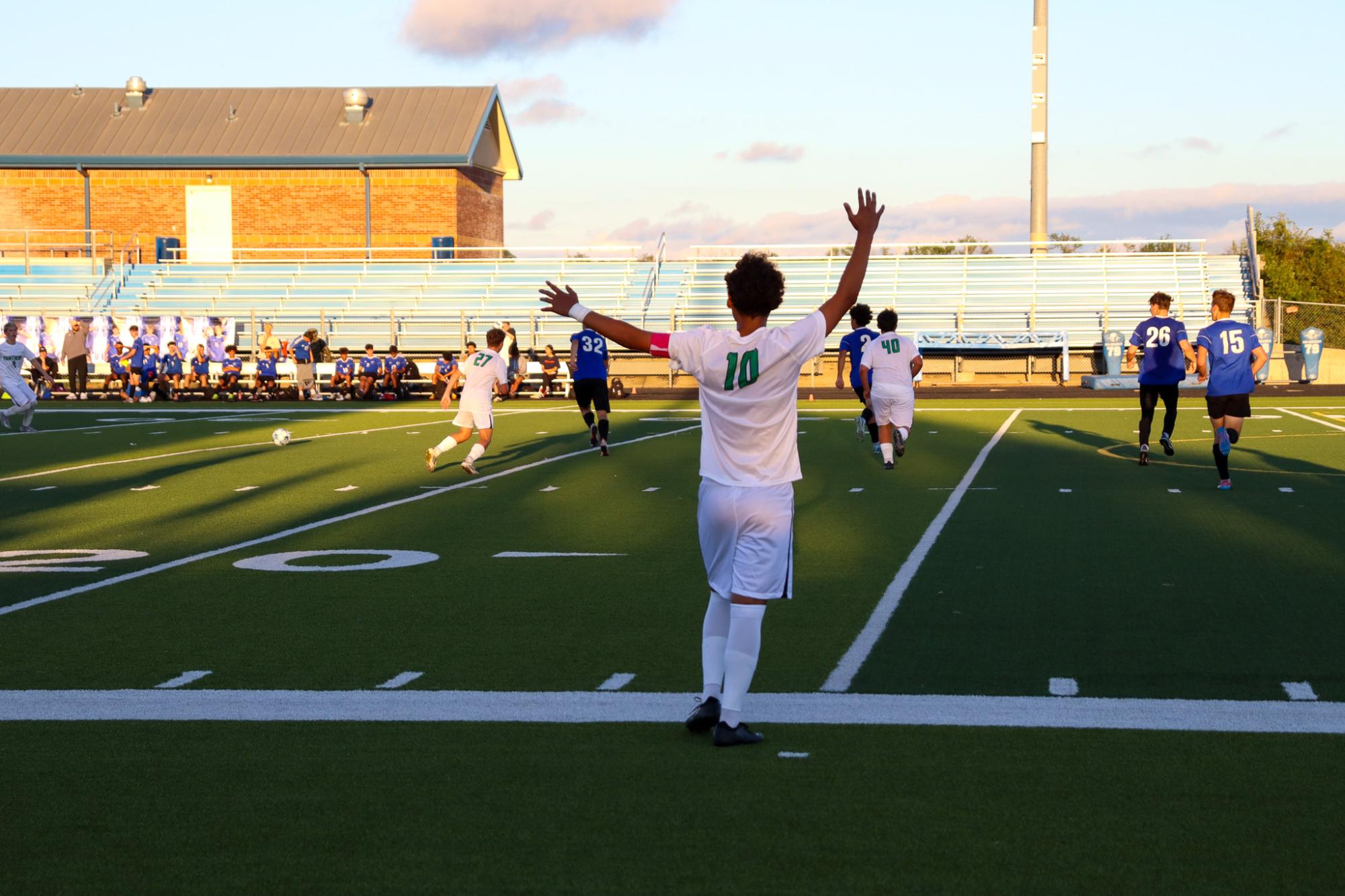 Boys varsity soccer vs. Goddard (Photos by Delainey Stephenson)