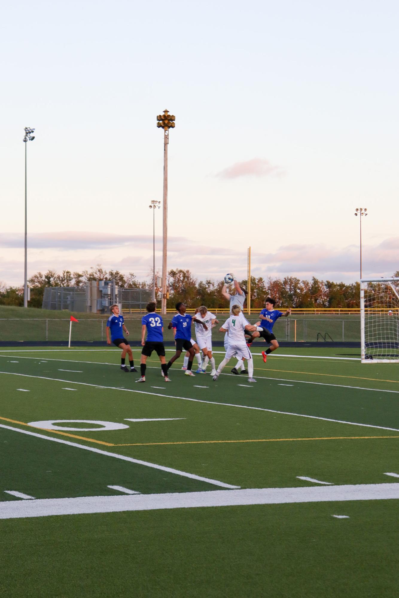 Boys varsity soccer vs. Goddard (Photos by Delainey Stephenson)