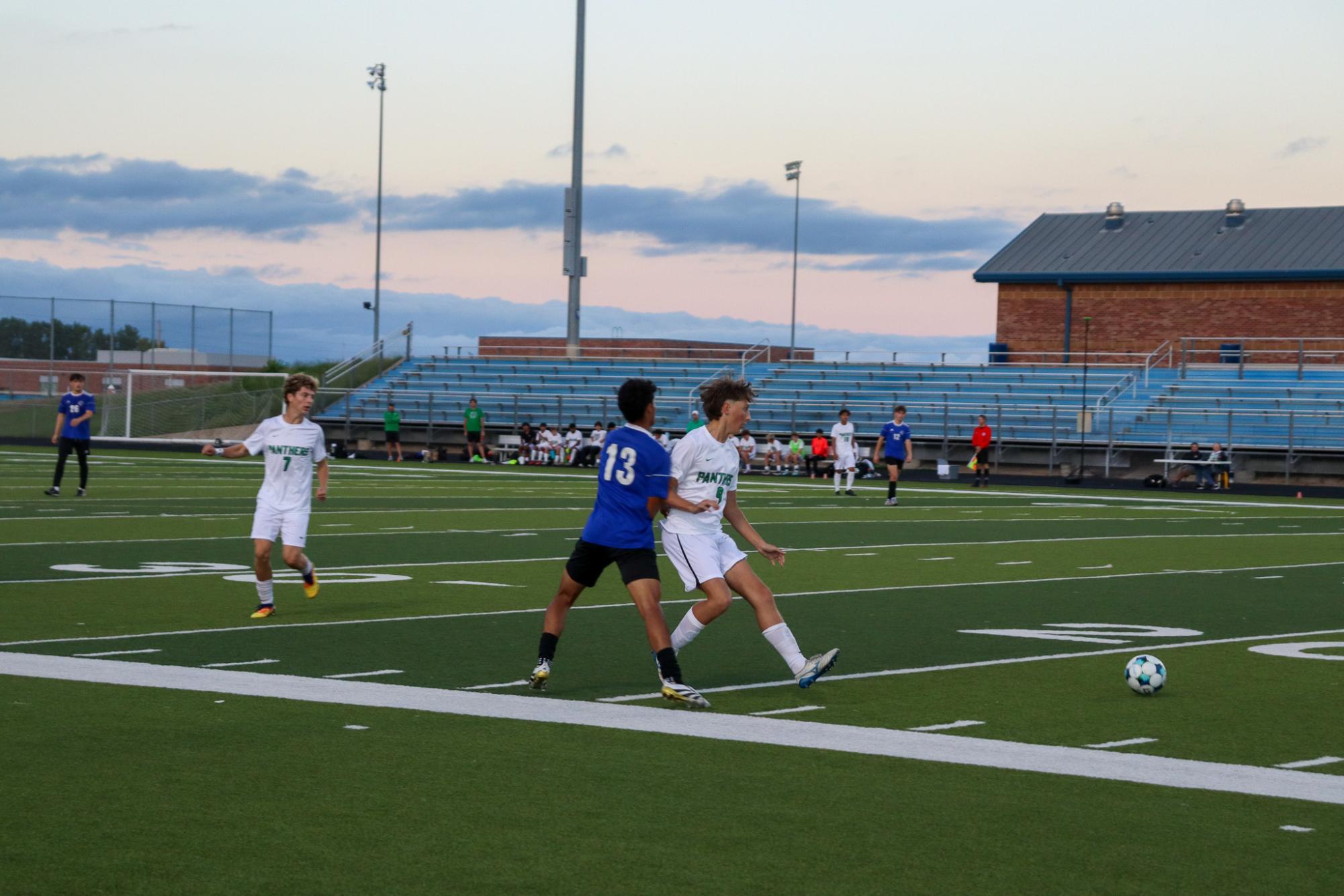 Boys varsity soccer vs. Goddard (Photos by Delainey Stephenson)