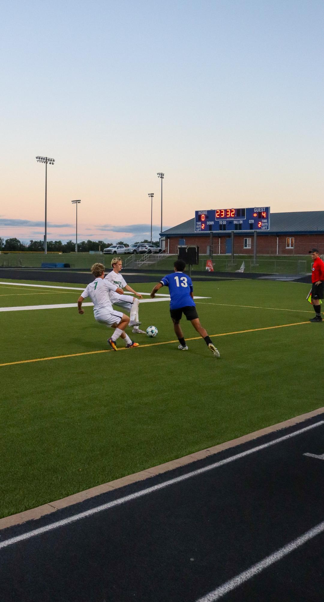 Boys varsity soccer vs. Goddard (Photos by Delainey Stephenson)