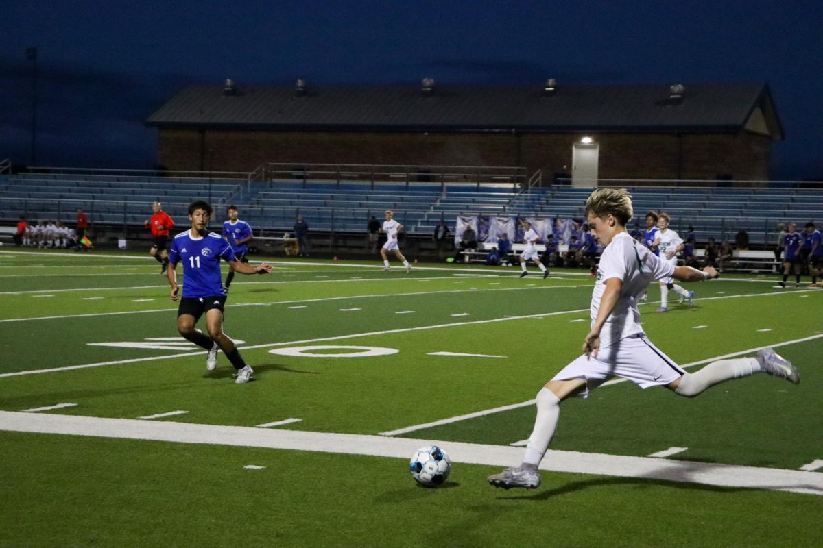 Boys soccer vs. Goddard on Sept. 24, with Panthers winning 5-0. 