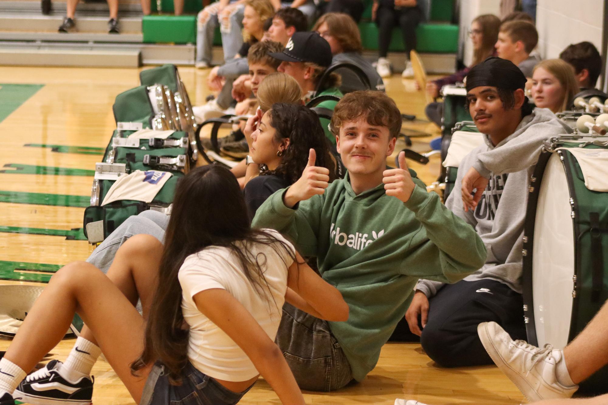 Hoco Pep assembly (Photos by Delainey Stephenson)