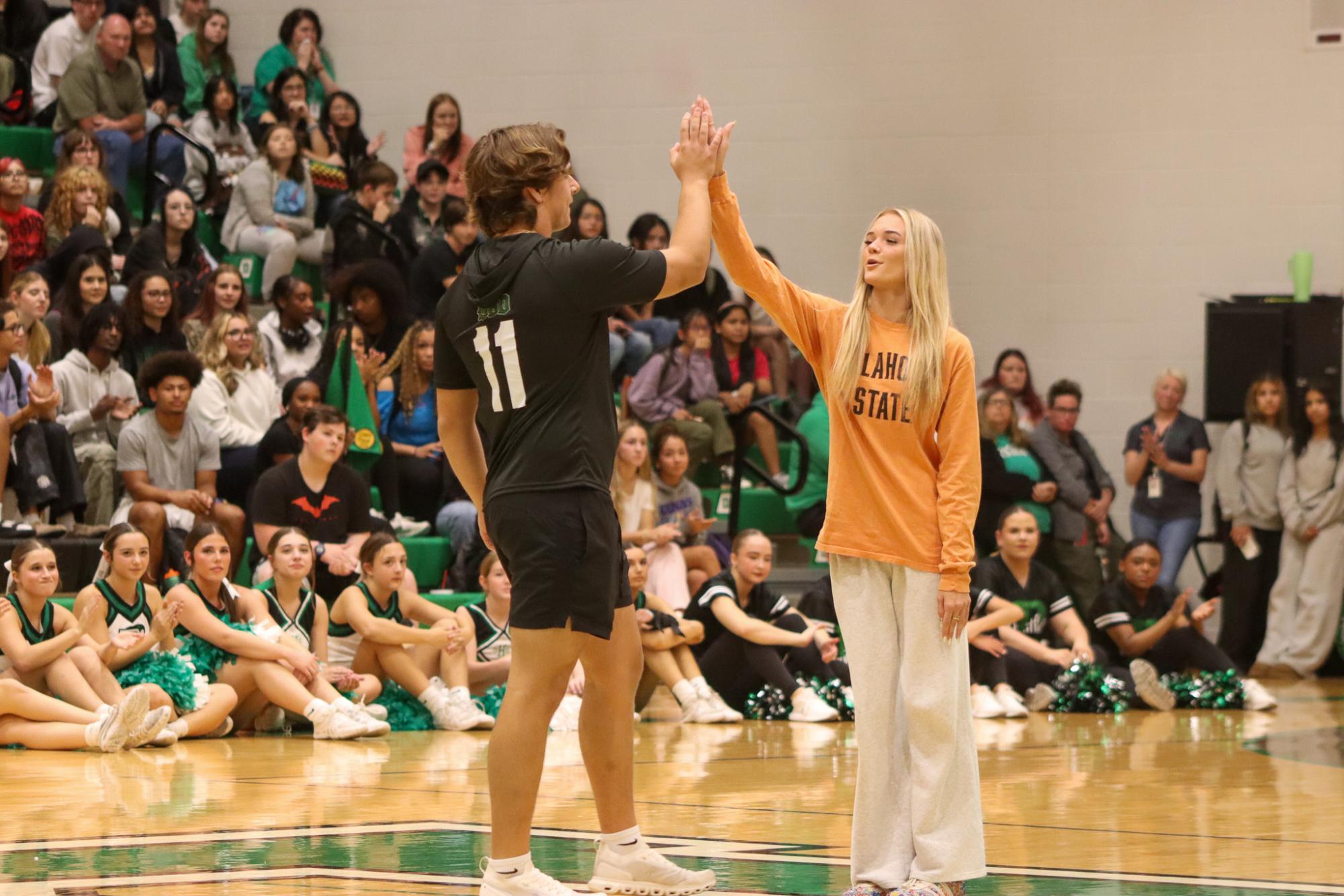 Hoco Pep assembly (Photos by Delainey Stephenson)