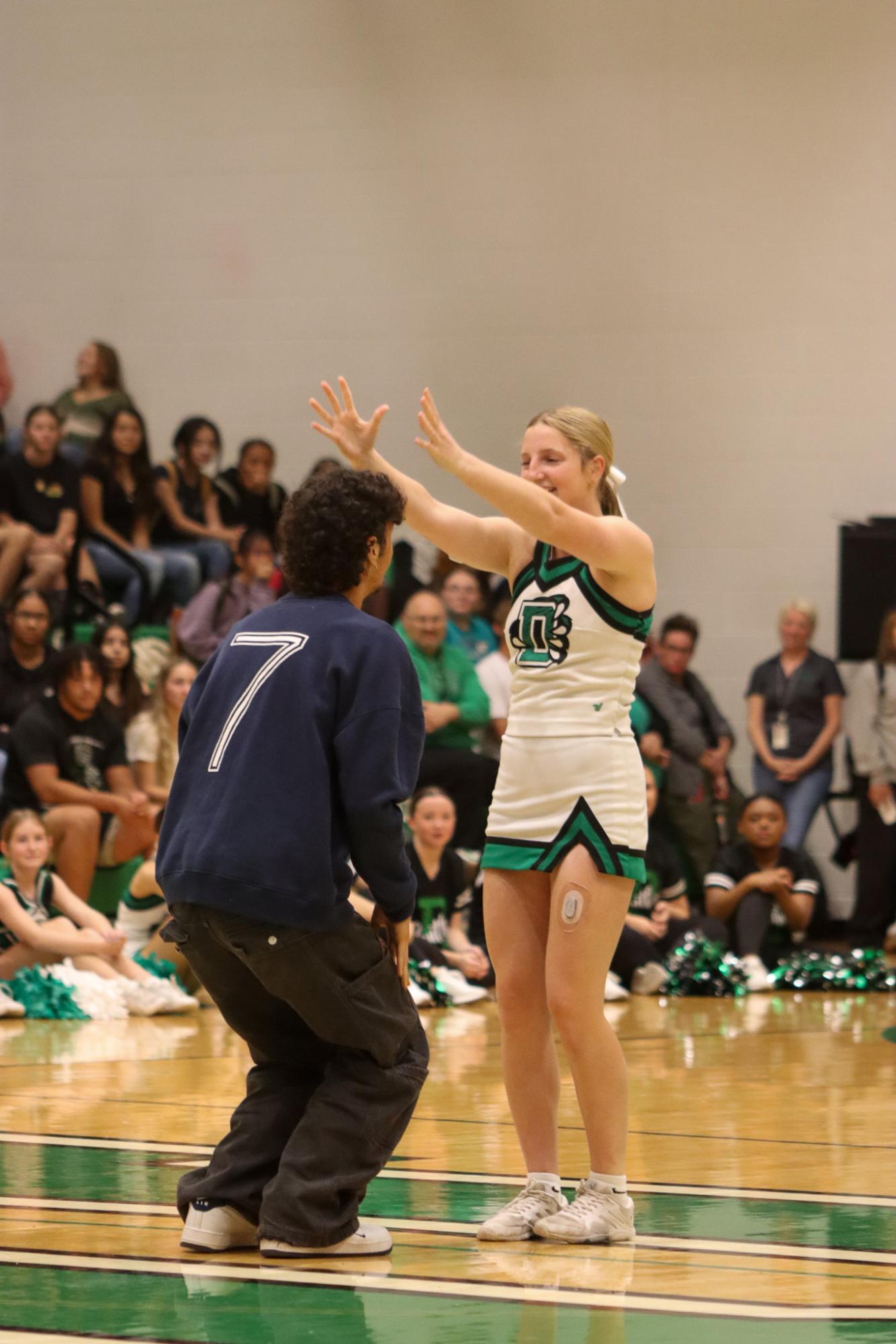 Hoco Pep assembly (Photos by Delainey Stephenson)