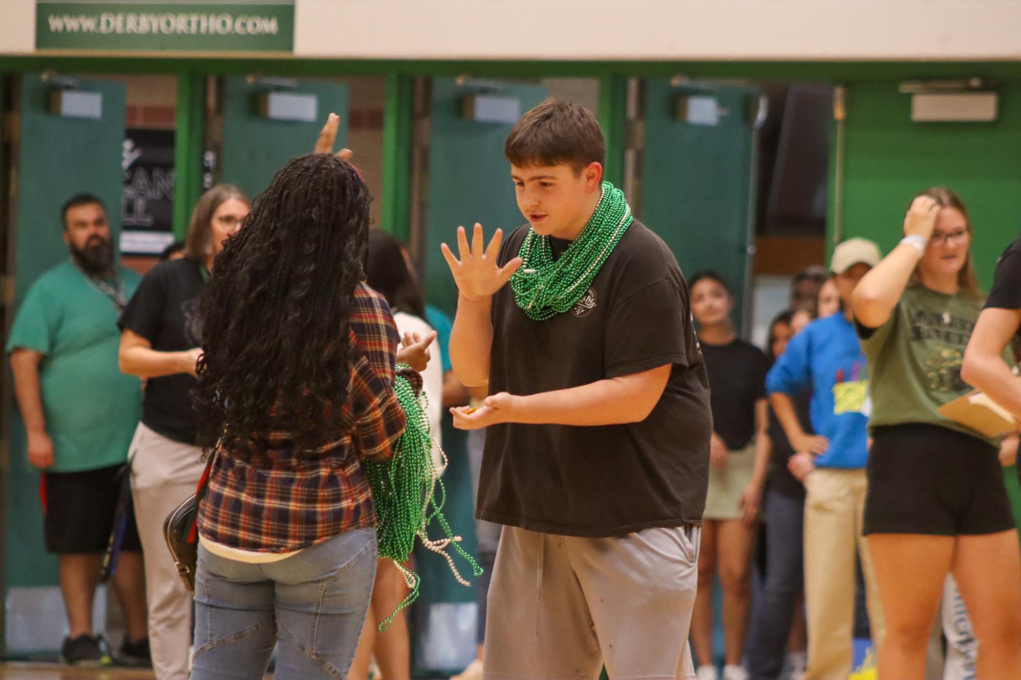 Hoco Pep assembly (Photos by Delainey Stephenson)