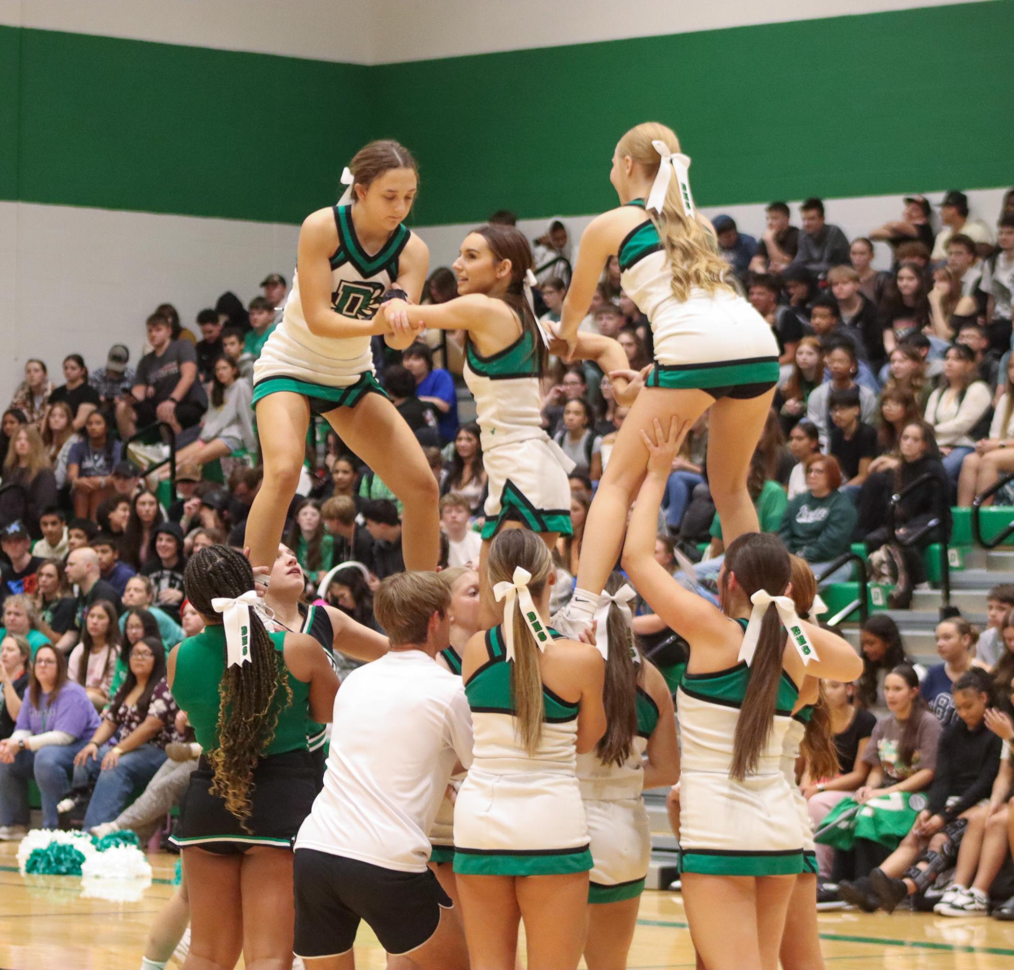 Hoco Pep assembly (Photos by Delainey Stephenson)