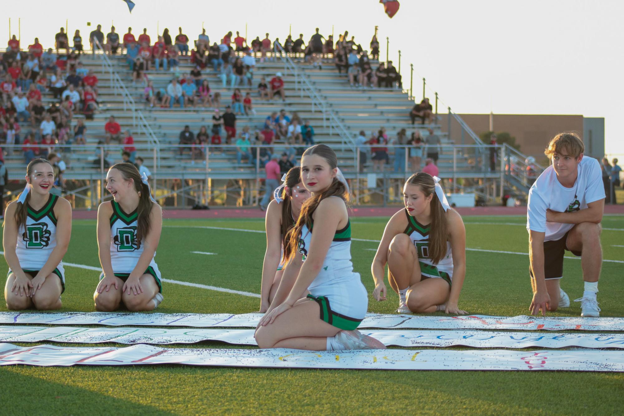 Football vs. Maize (Photos by Isabella Webb)