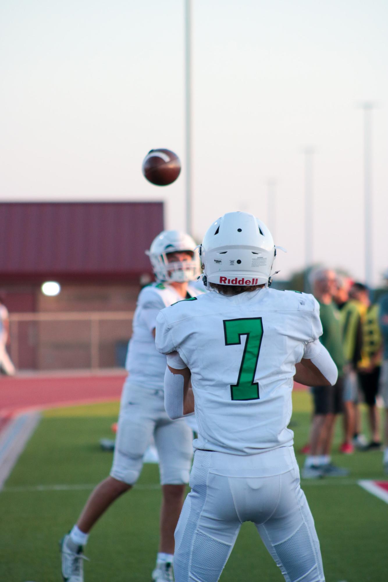 Football vs. Maize (Photos by Isabella Webb)