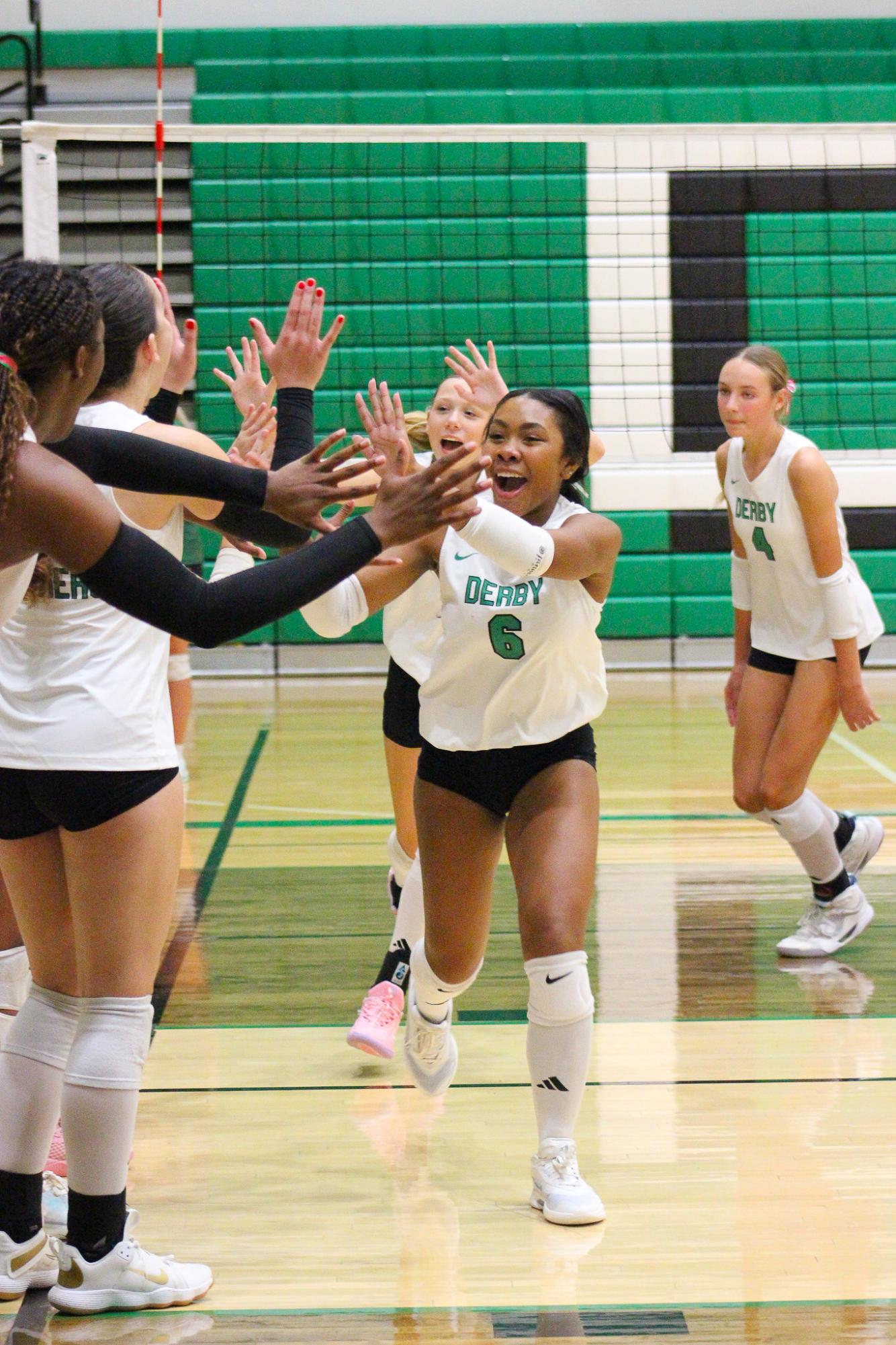 Volleyball vs. Salina South (Photos by Bree Stuhlsatz)