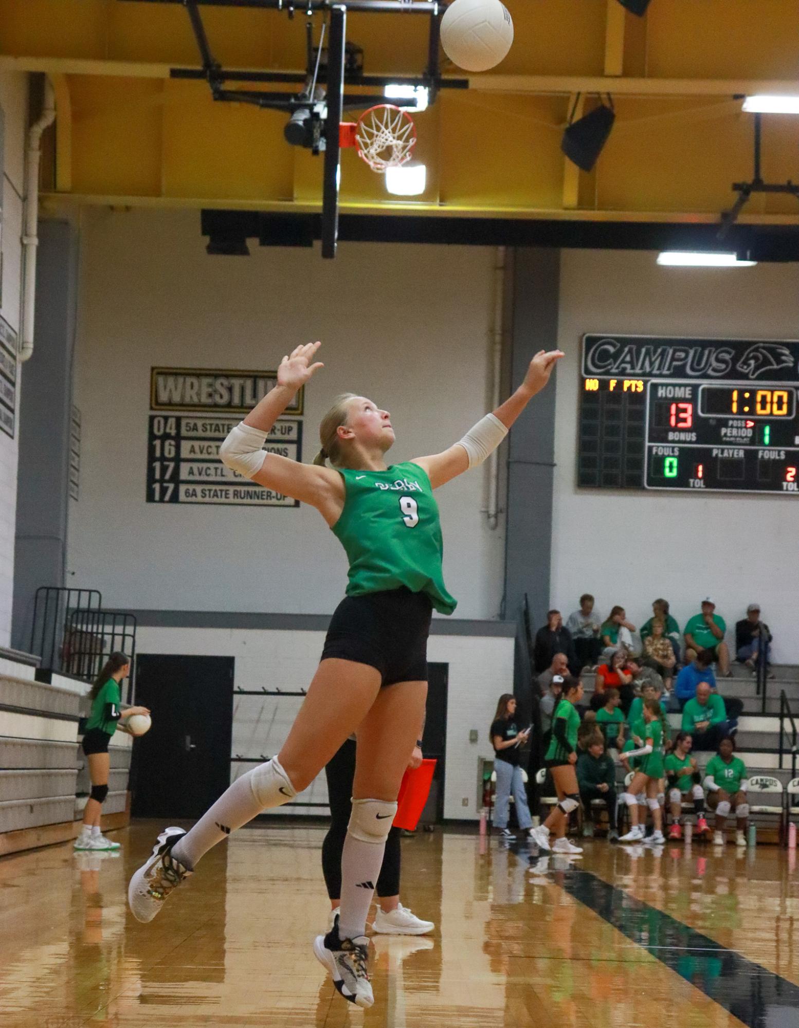 Varsity volleyball vs. Campus (Photos by Isabella Webb)