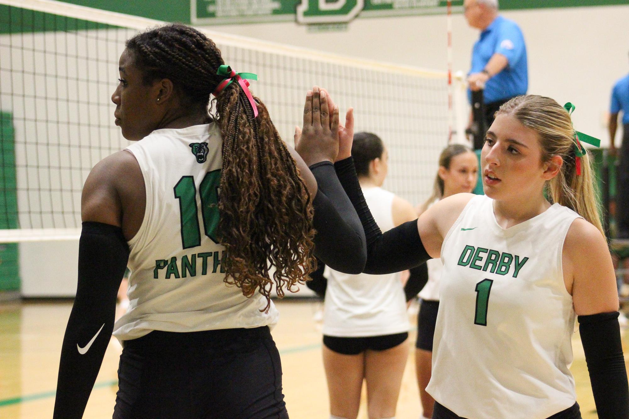 Volleyball vs. Salina South (Photos by Bree Stuhlsatz)