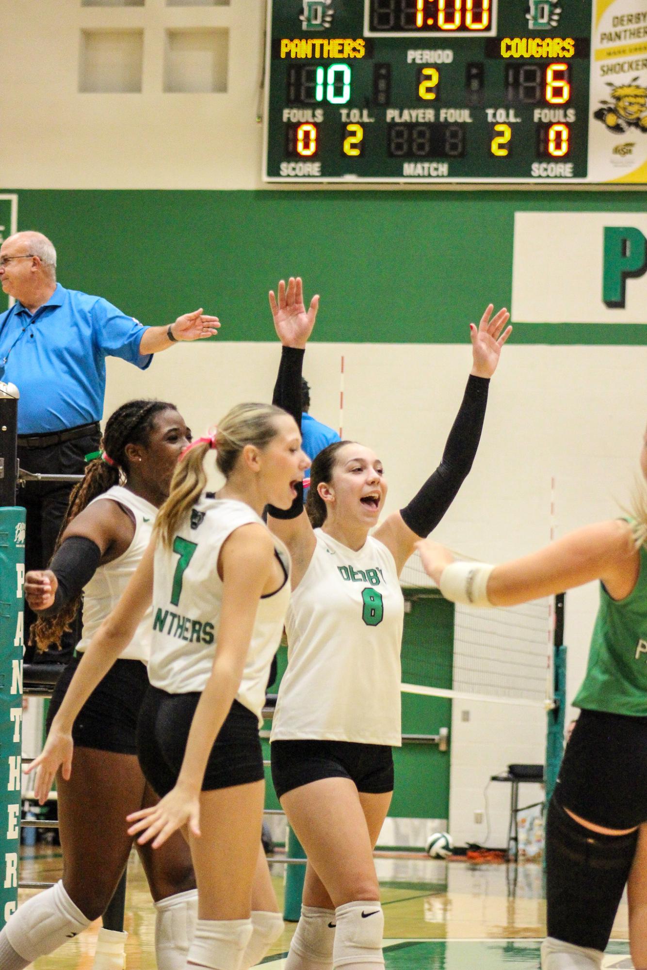Volleyball vs. Salina South (Photos by Bree Stuhlsatz)