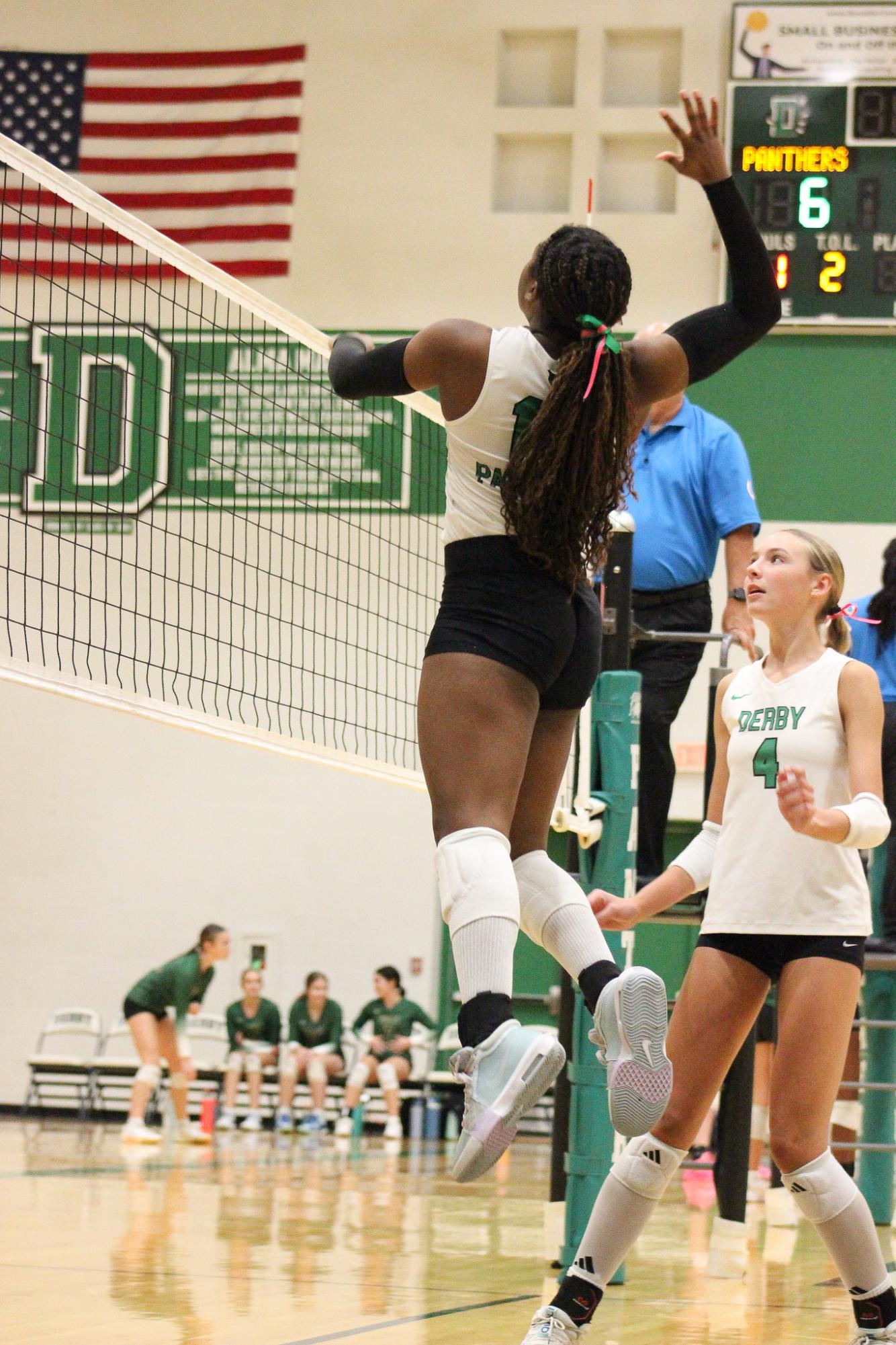 Volleyball vs. Salina South (Photos by Bree Stuhlsatz)