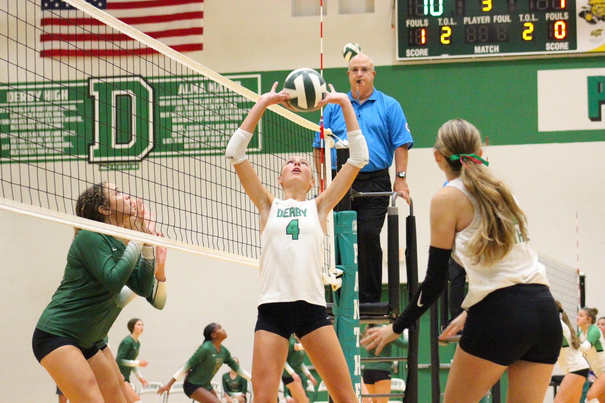 Volleyball vs. Salina South (Photos by Bree Stuhlsatz)