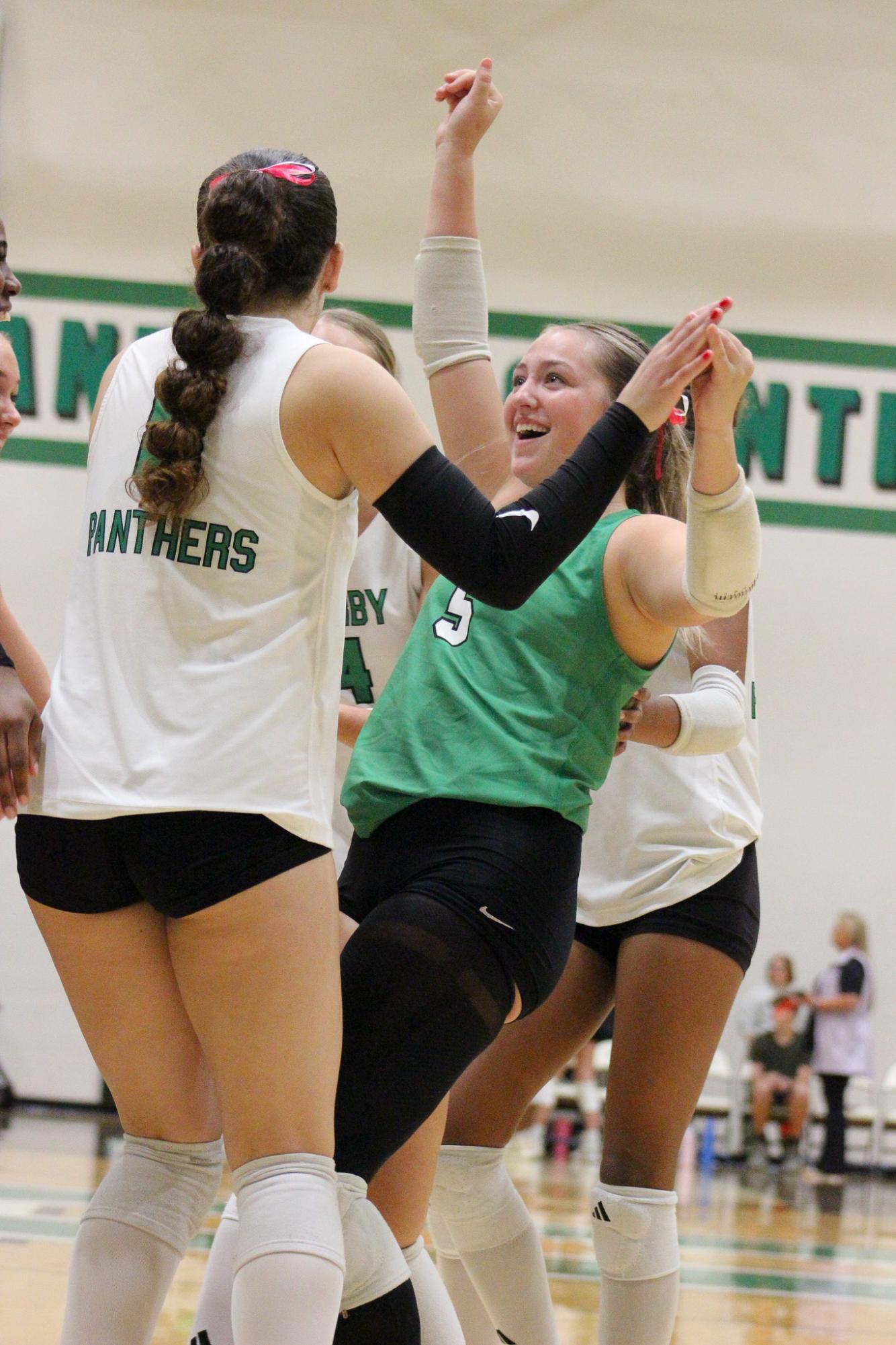 Volleyball vs. Salina South (Photos by Bree Stuhlsatz)