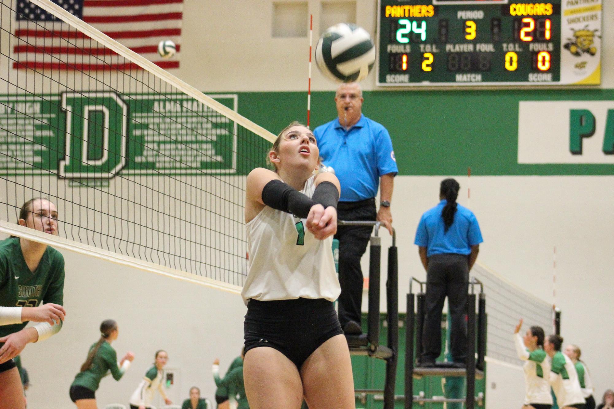 Volleyball vs. Salina South (Photos by Bree Stuhlsatz)