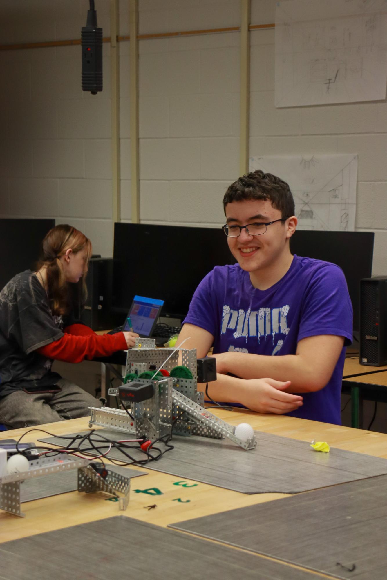 Principles of Applied Engineering class (Photos by Madison Hite)
