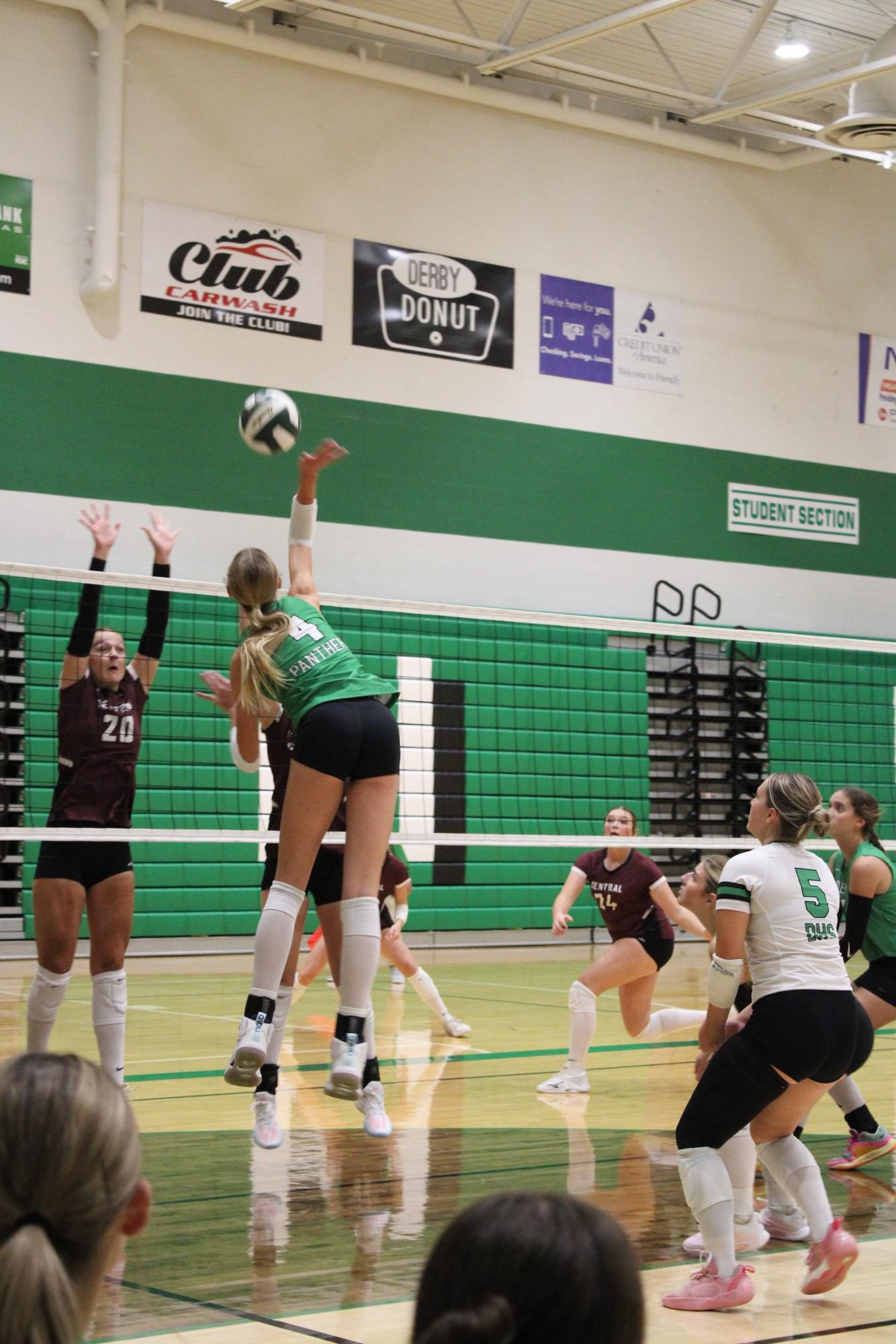 Volleyball vs. Salina Central (Photos by Kenley Stewart)