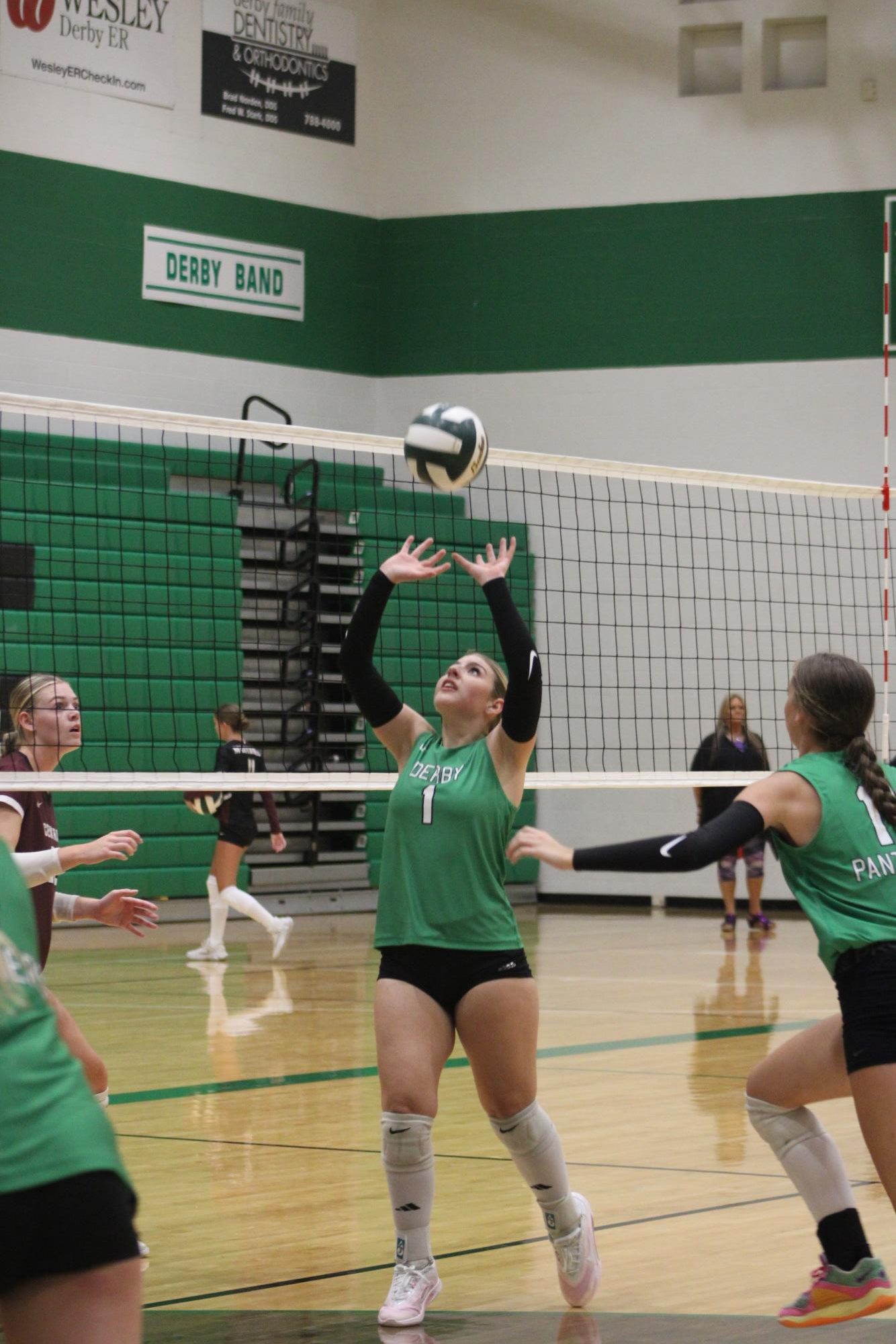 Volleyball vs. Salina Central (Photos by Kenley Stewart)