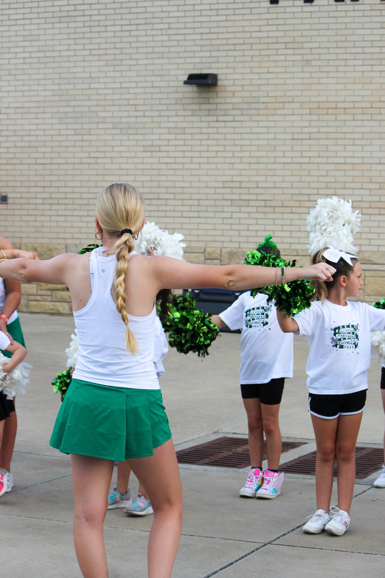 Youth Cheer Clinic Performance (Photos by Madison Hite)