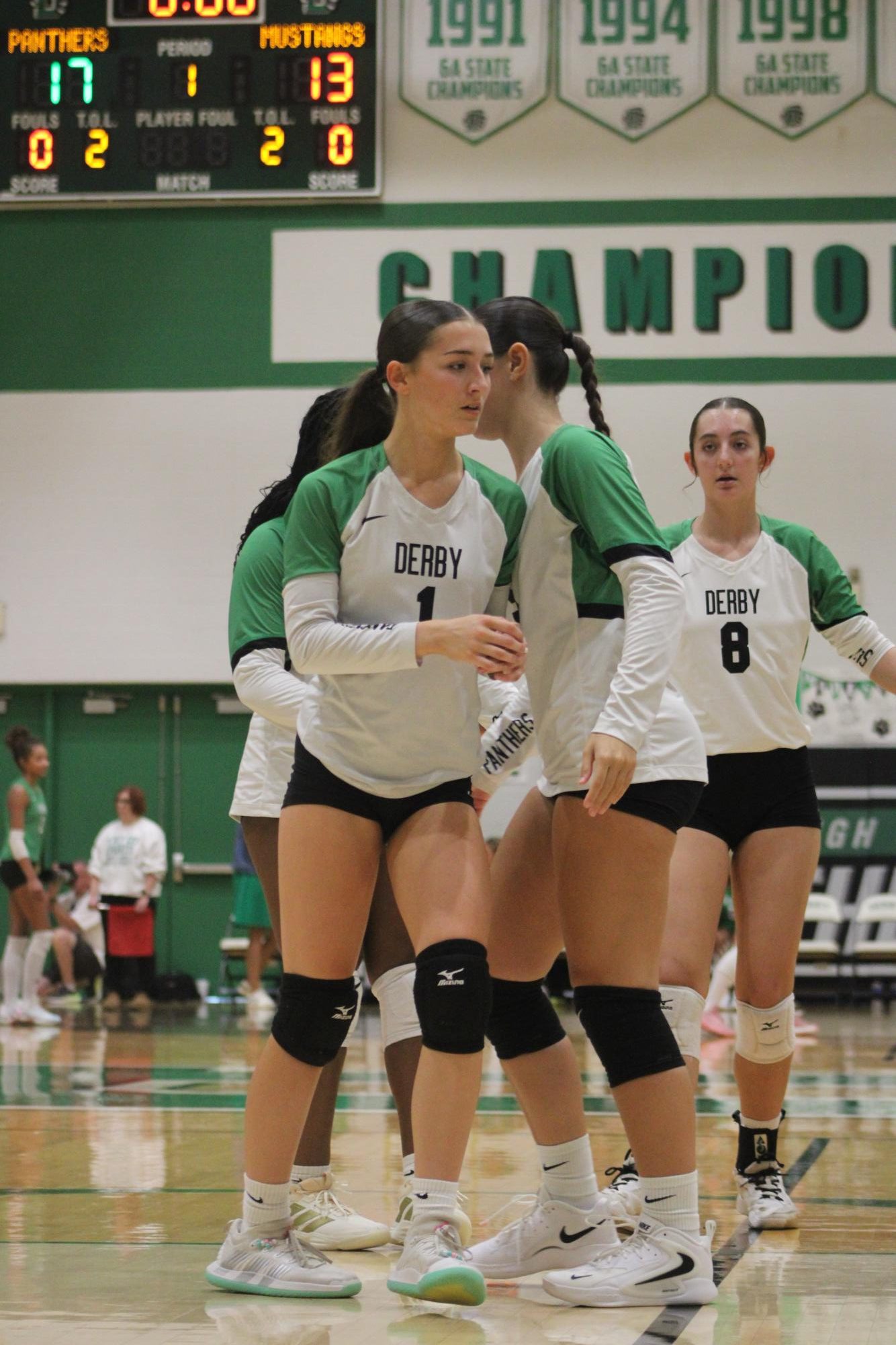 Volleyball vs. Salina Central (Photos by Kenley Stewart)