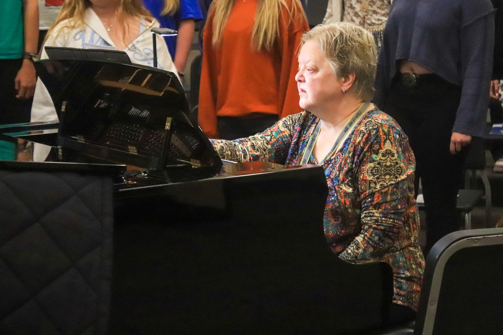 Choir Rehearsal (Photos by Abbie Villarreal)