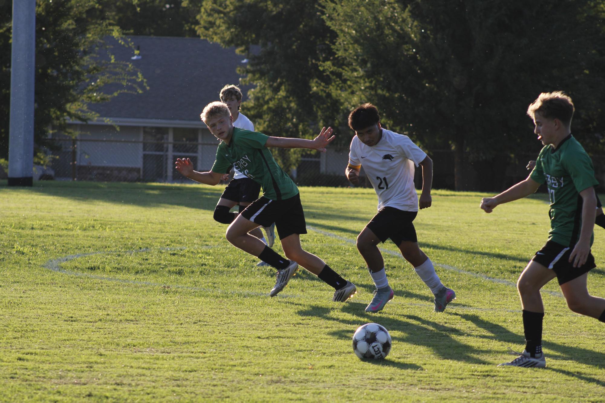 Boys Varsity Soccer vs Campus (Photos by Emmersyn Bonebrake)