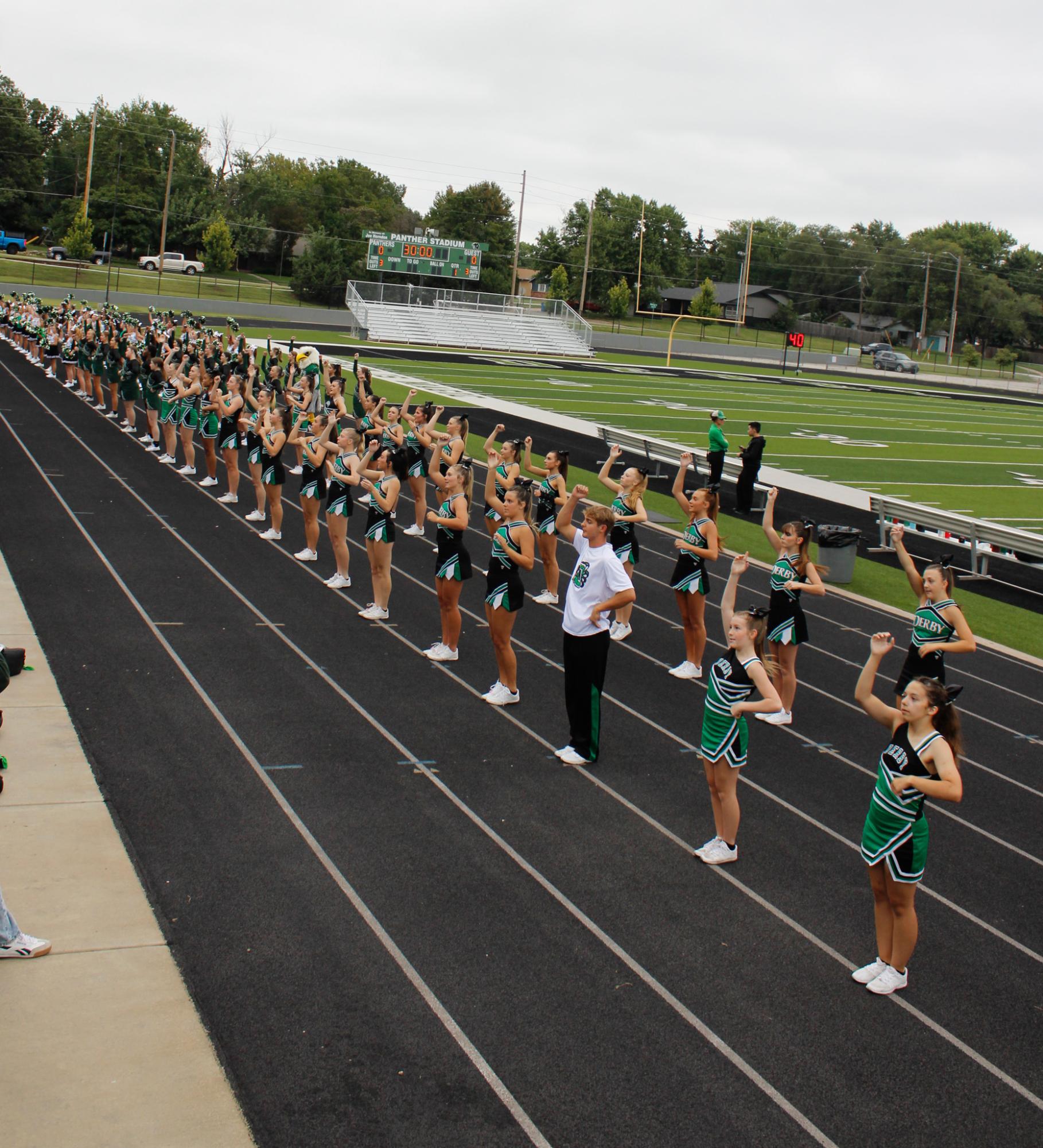 Derby Night lights (Photos by Teagan Kellogg)