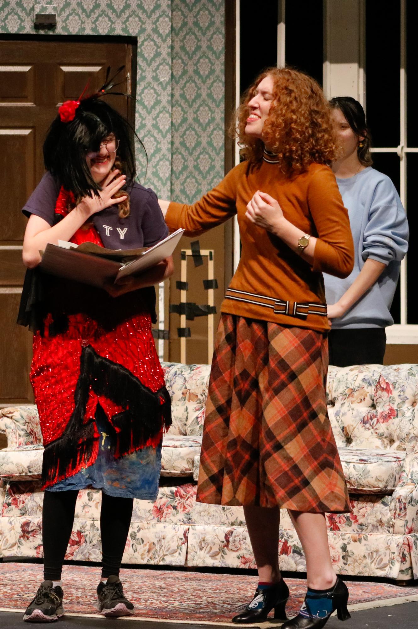 Drama Practice (Photo by Janie Simard)