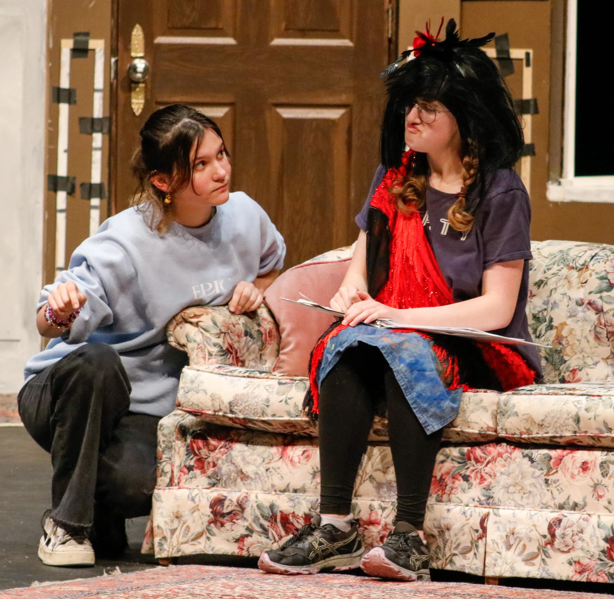 Drama Practice (Photo by Janie Simard)