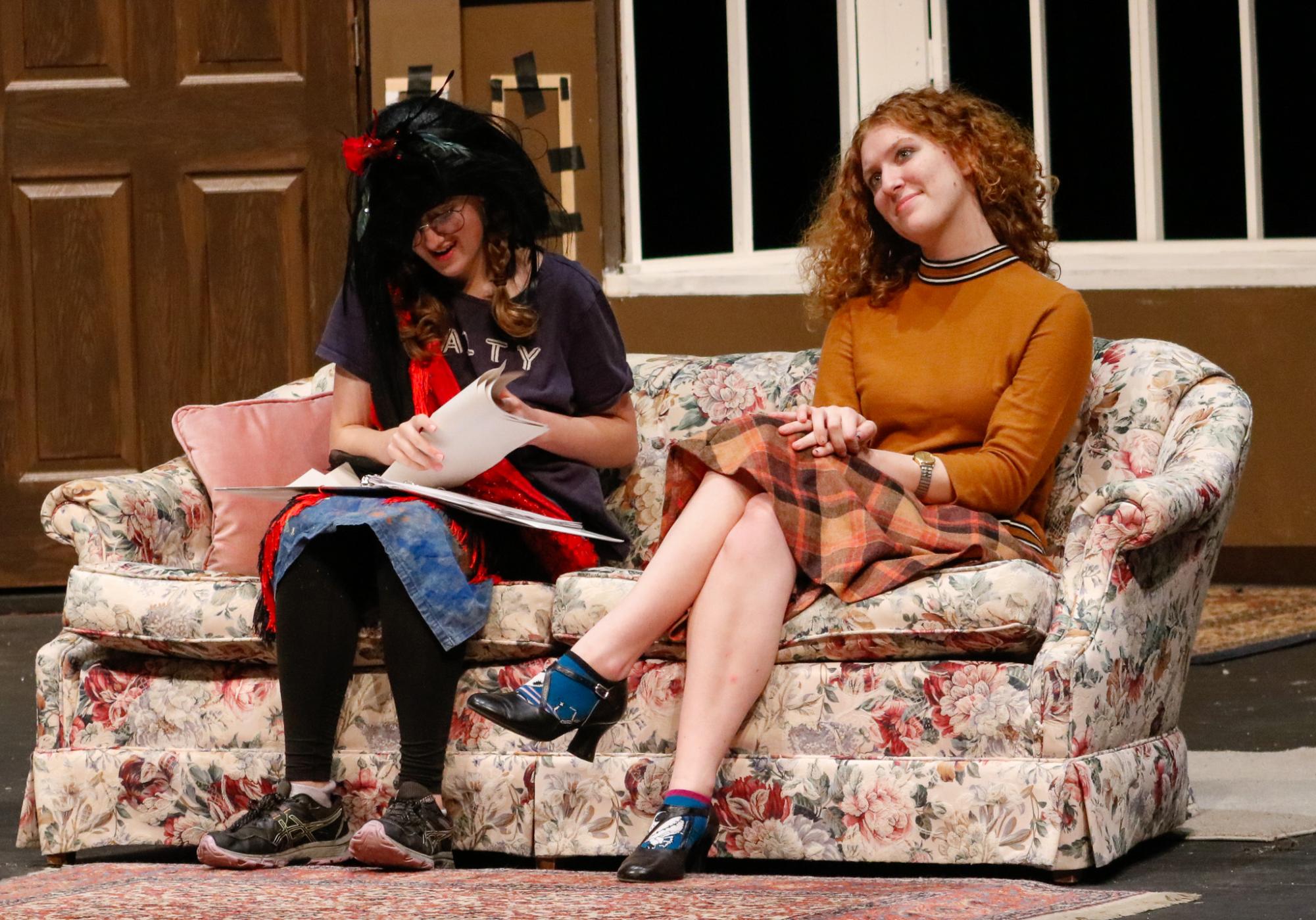 Drama Practice (Photo by Janie Simard)