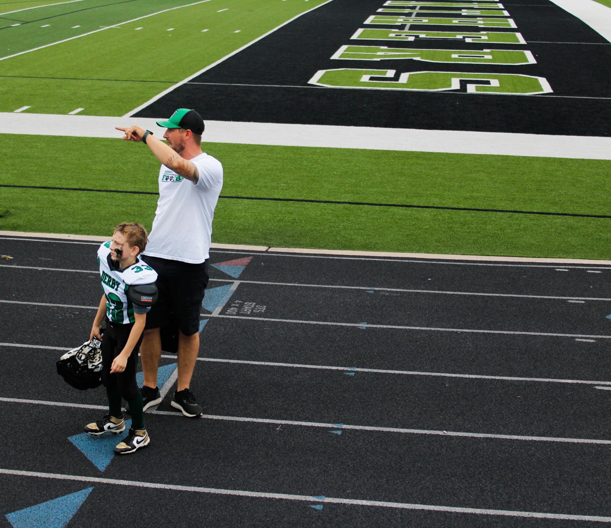 Derby Night lights (Photos by Teagan Kellogg)