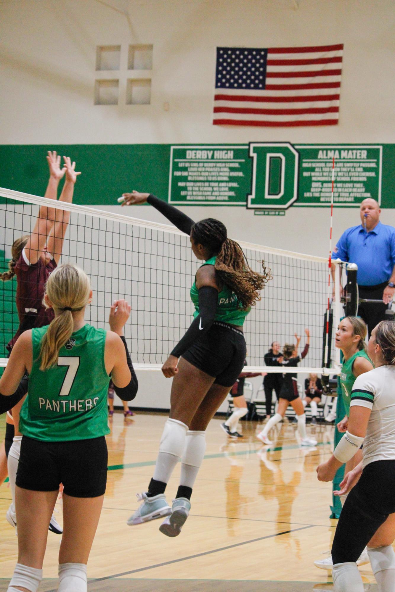 Volleyball vs. Salina Central (Photos by Bree Stuhlsatz)
