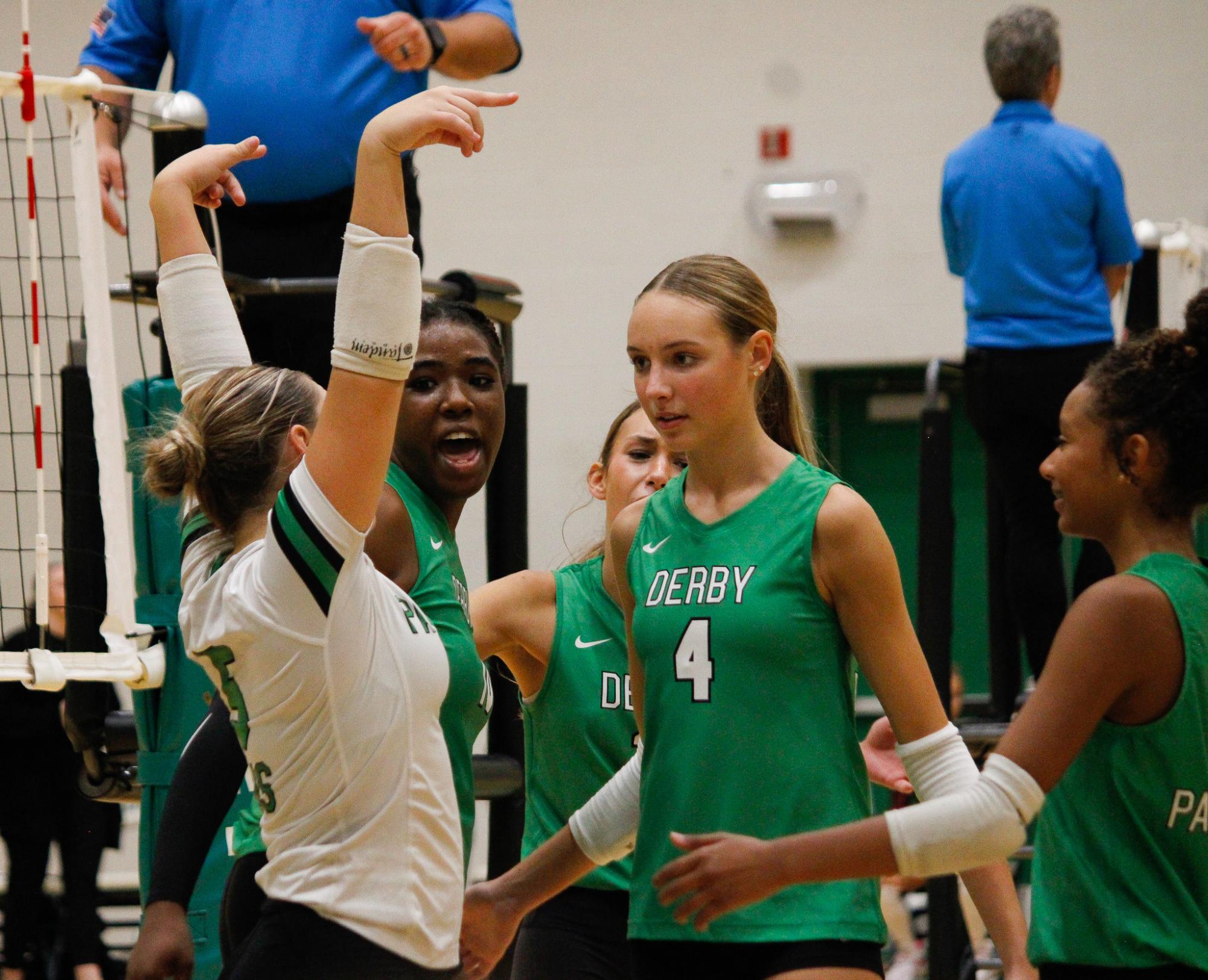 Volleyball vs. Salina Central (Photos by Bree Stuhlsatz)