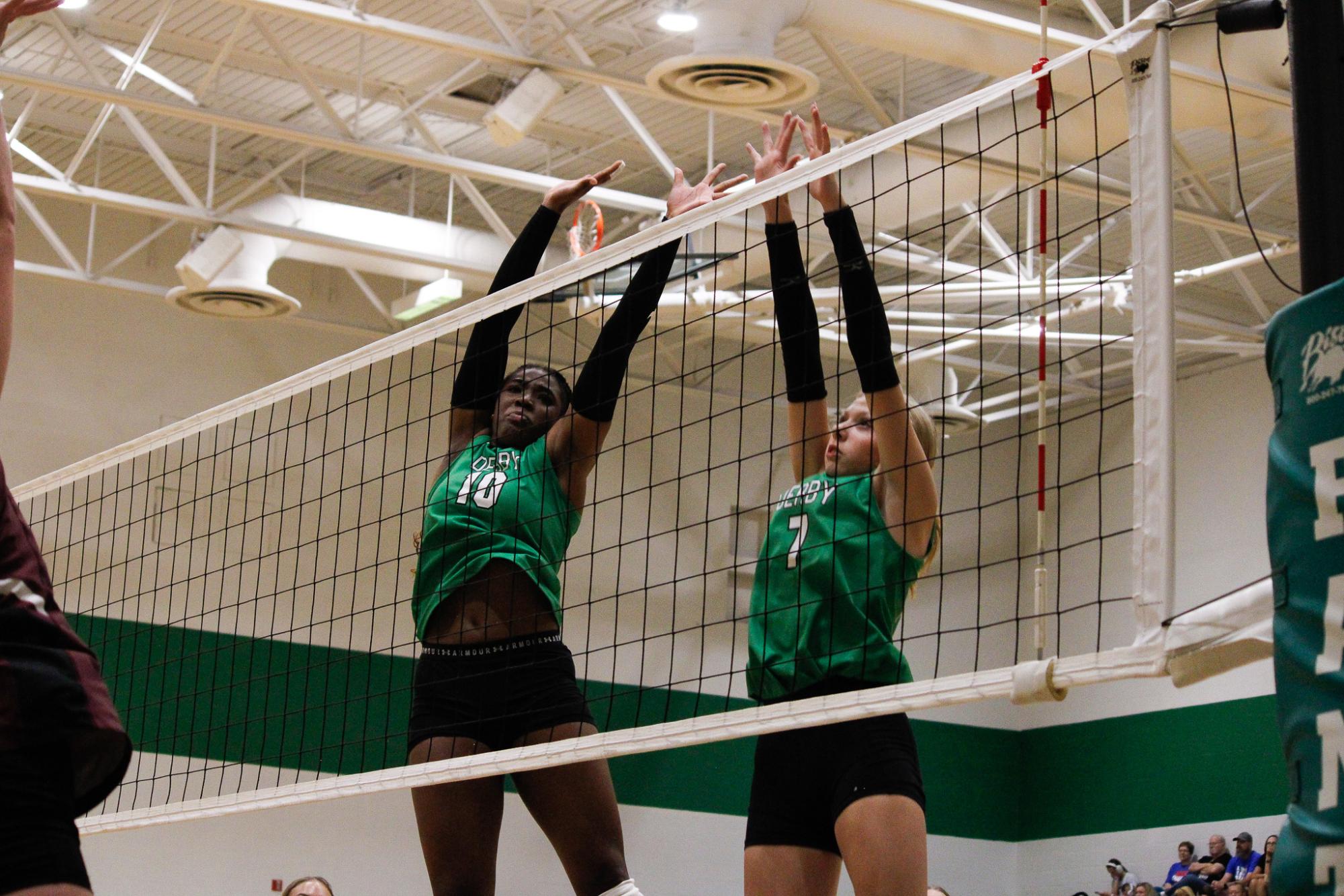 Volleyball vs. Salina Central (Photos by Bree Stuhlsatz)