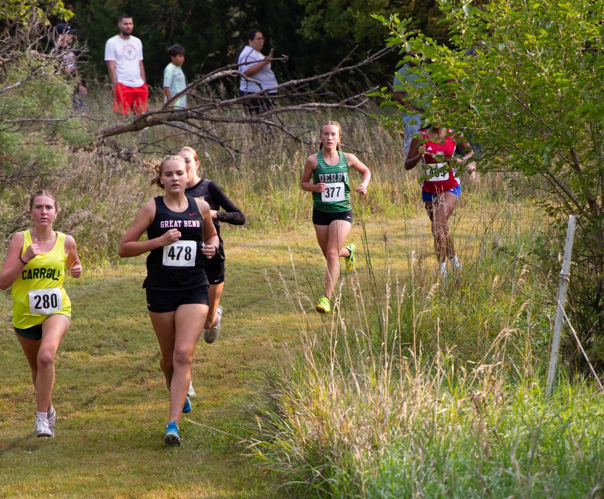 Cross Country at Great Bend invitational (Photos by Noah DeVault)