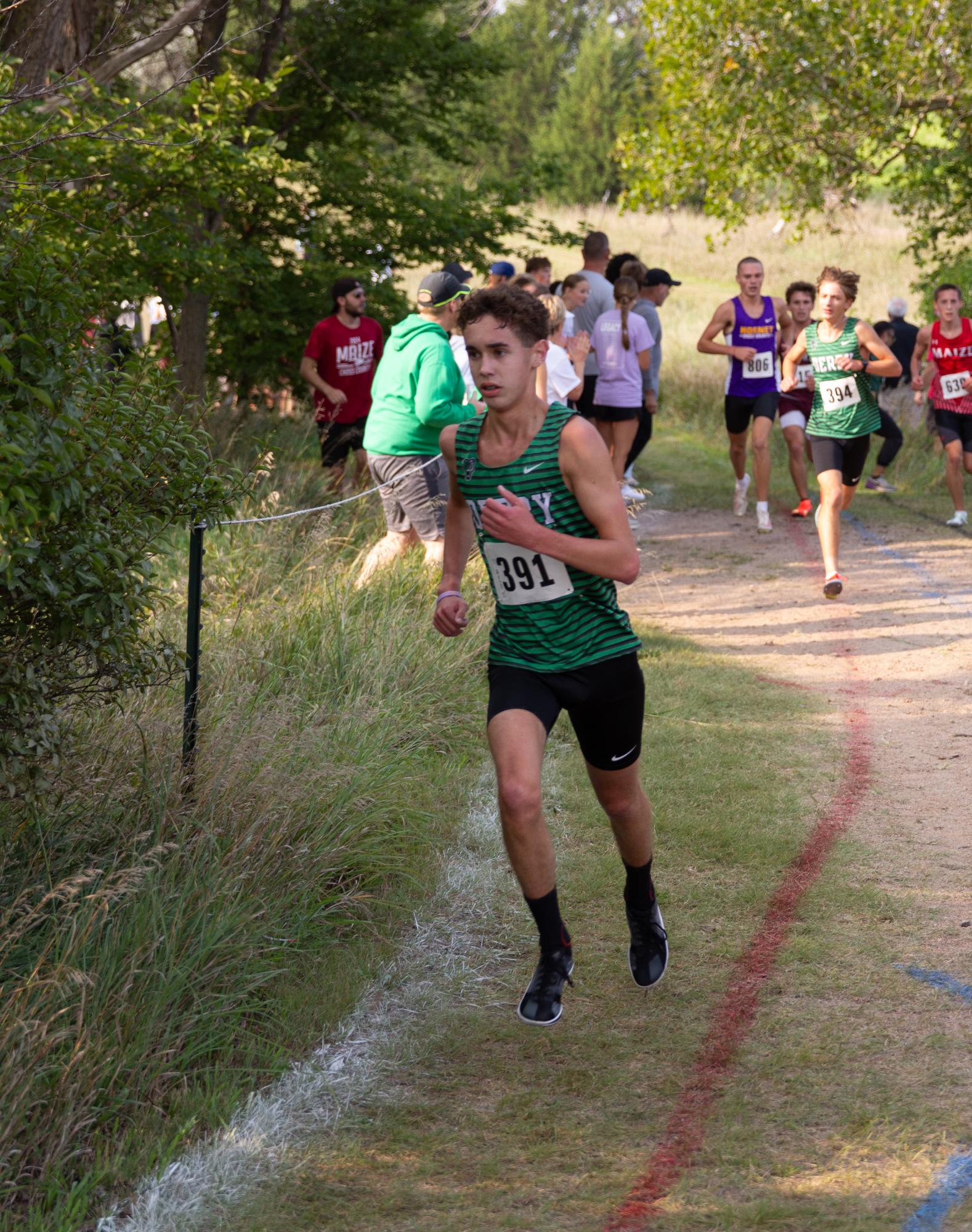 Cross Country at Great Bend invitational (Photos by Noah DeVault)