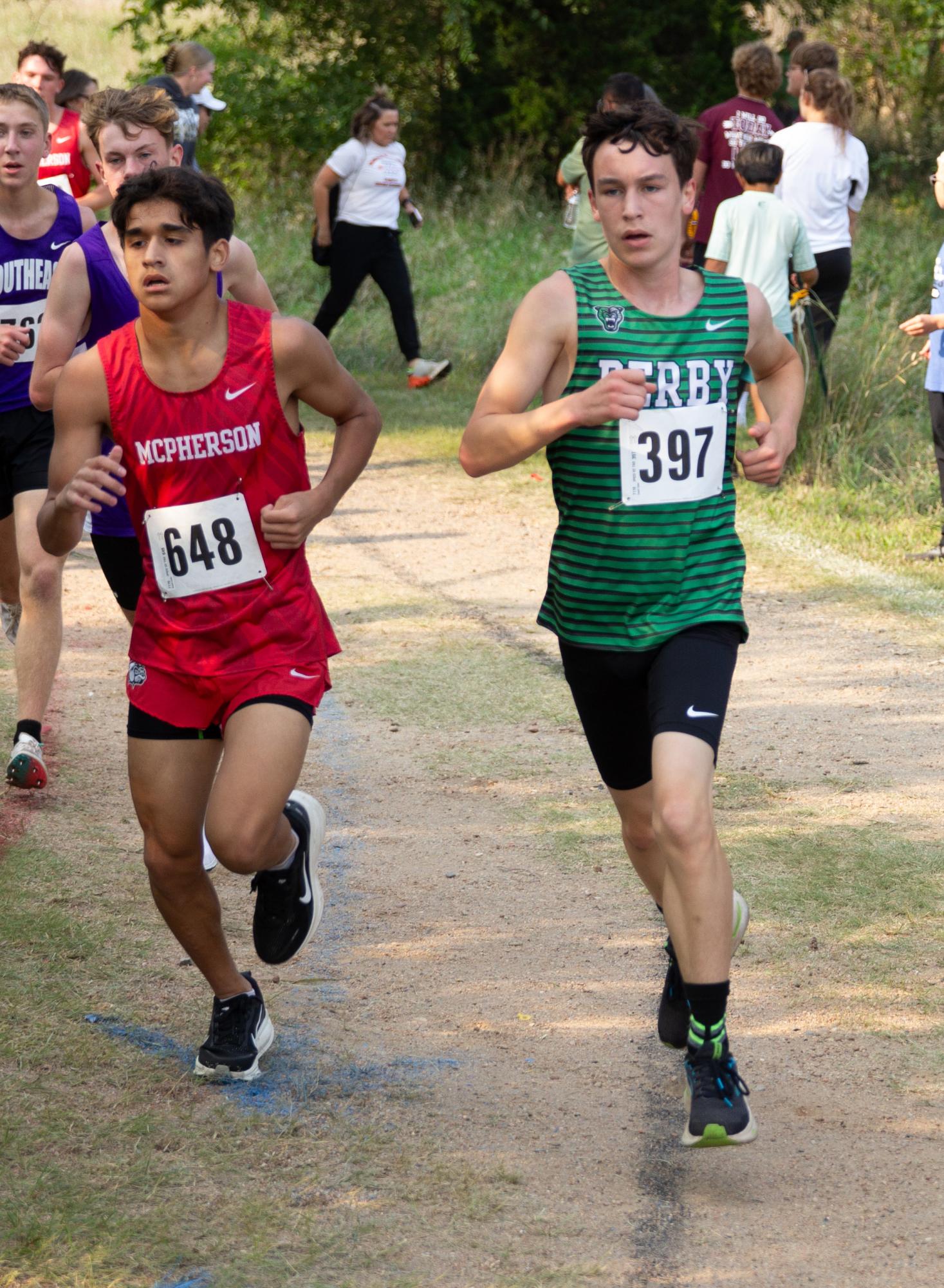 Cross Country at Great Bend invitational (Photos by Noah DeVault)