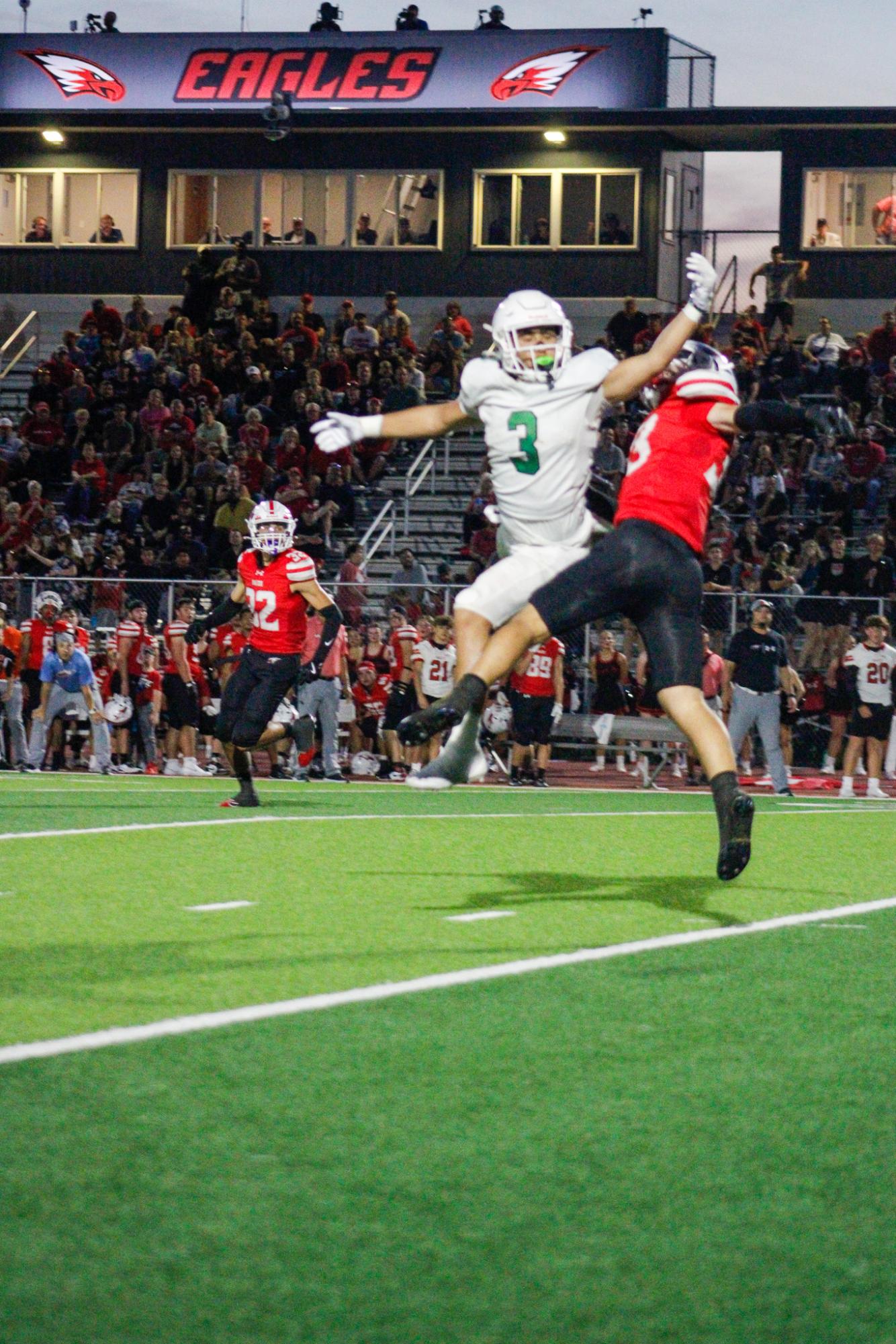 Football vs. Maize (Photos by Ella Davidson)