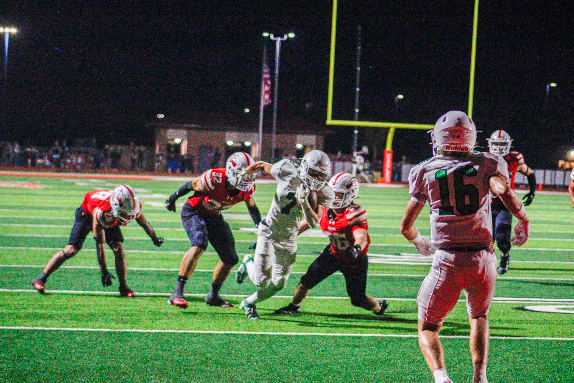 Football vs. Maize (Photos by Ella Davidson)